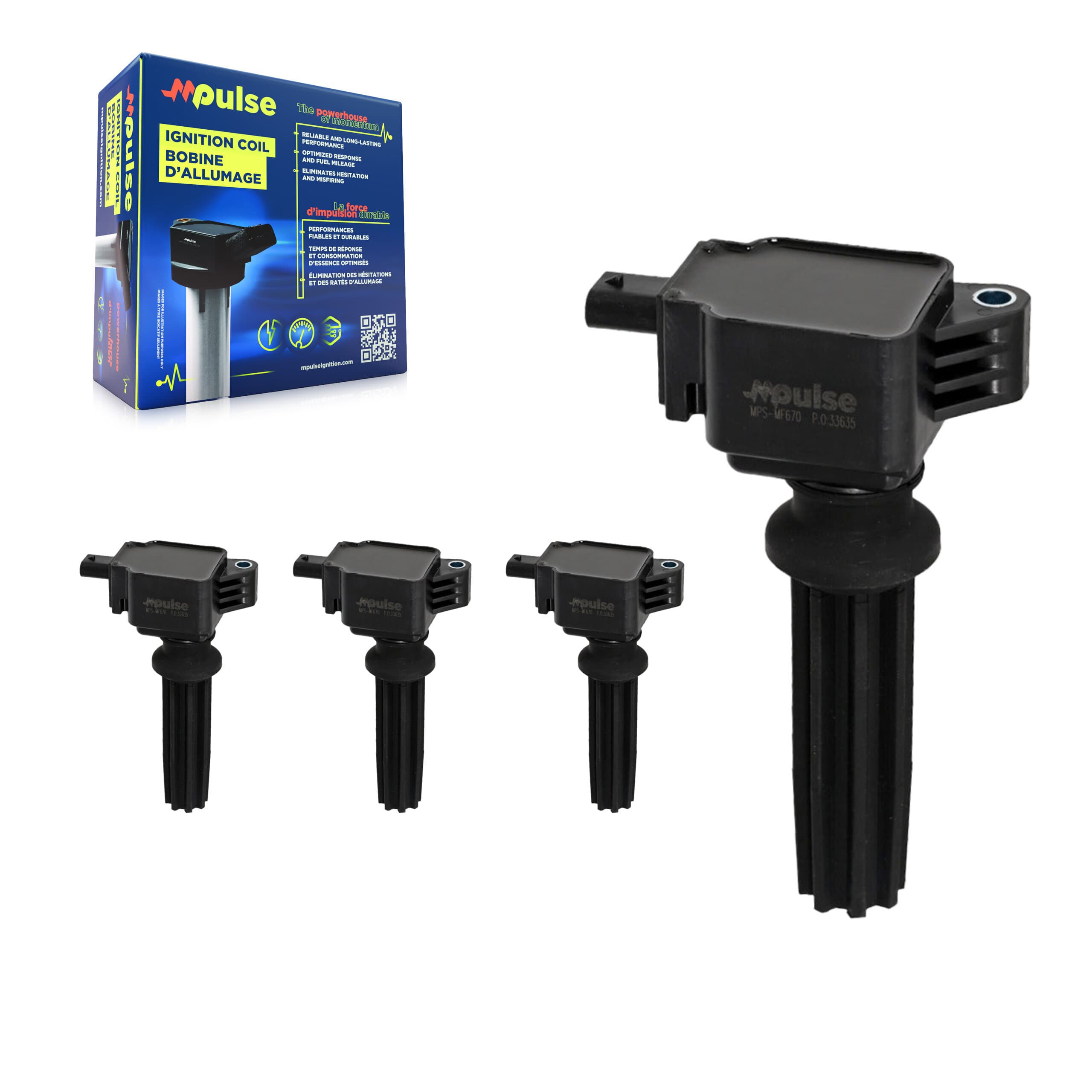 Mpulse - KMP-100416 - Ignition Coil Kits image 1