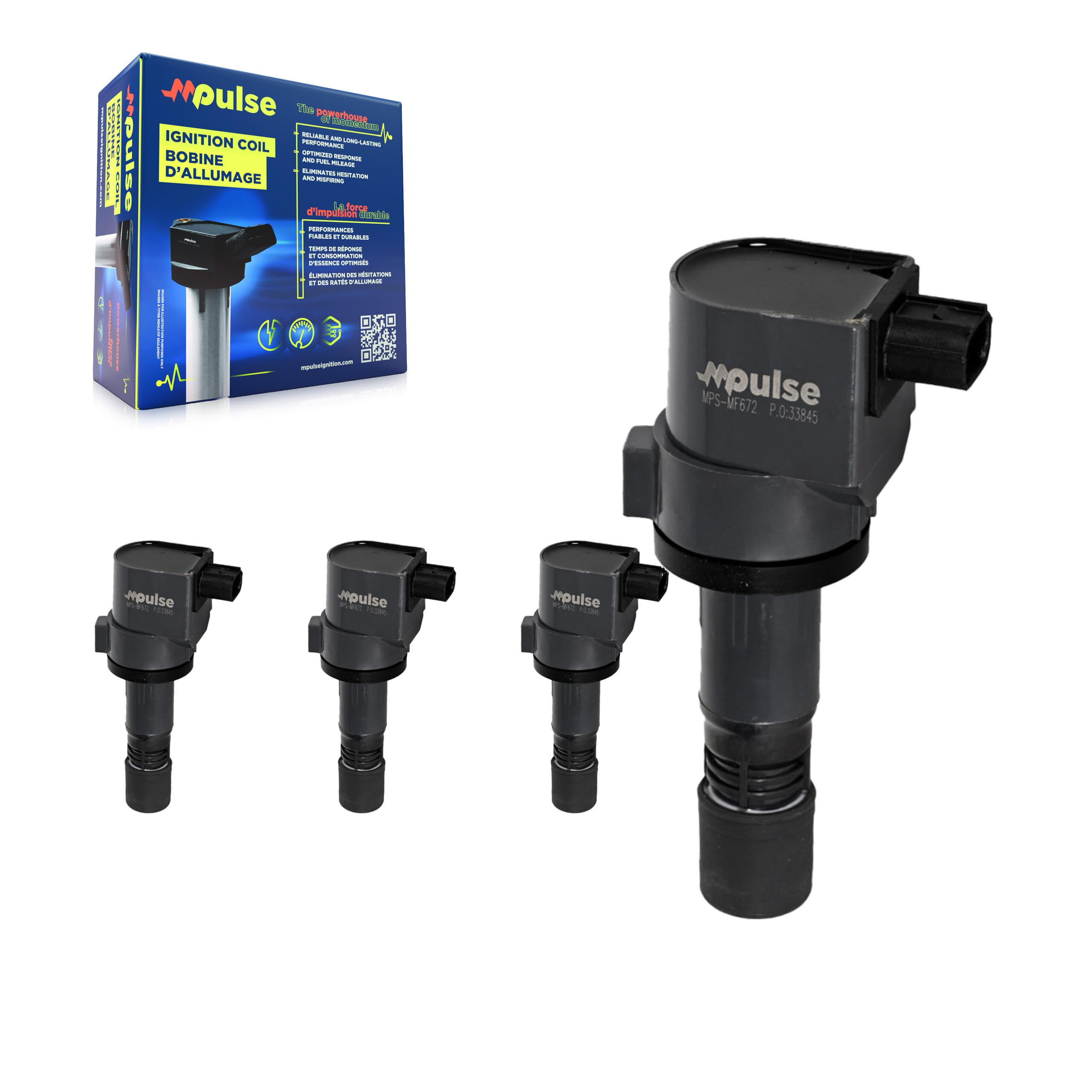 Mpulse - KMP-100435 - Ignition Coil Kits image 1