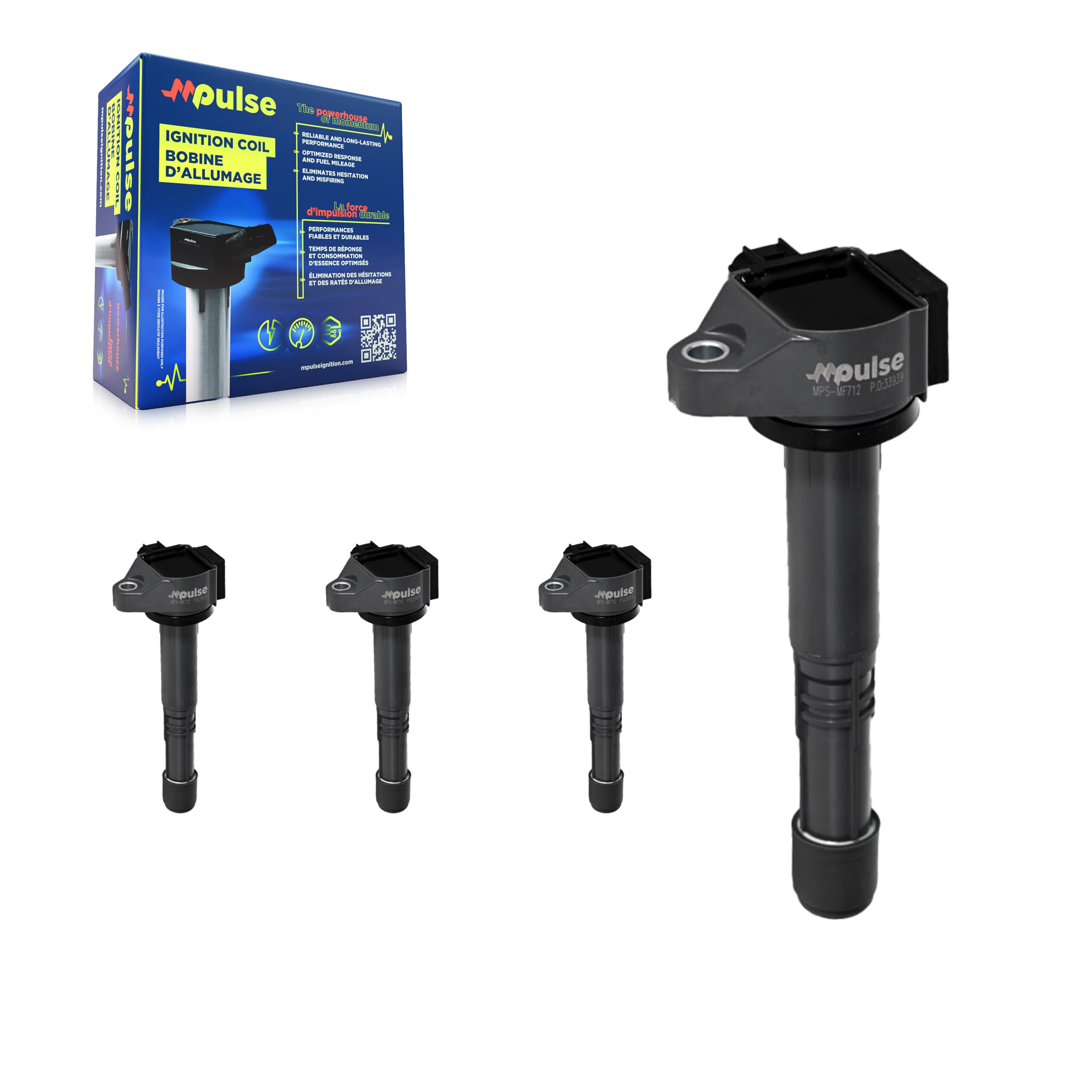 Mpulse - KMP-100447 - Ignition Coil Kits image 1