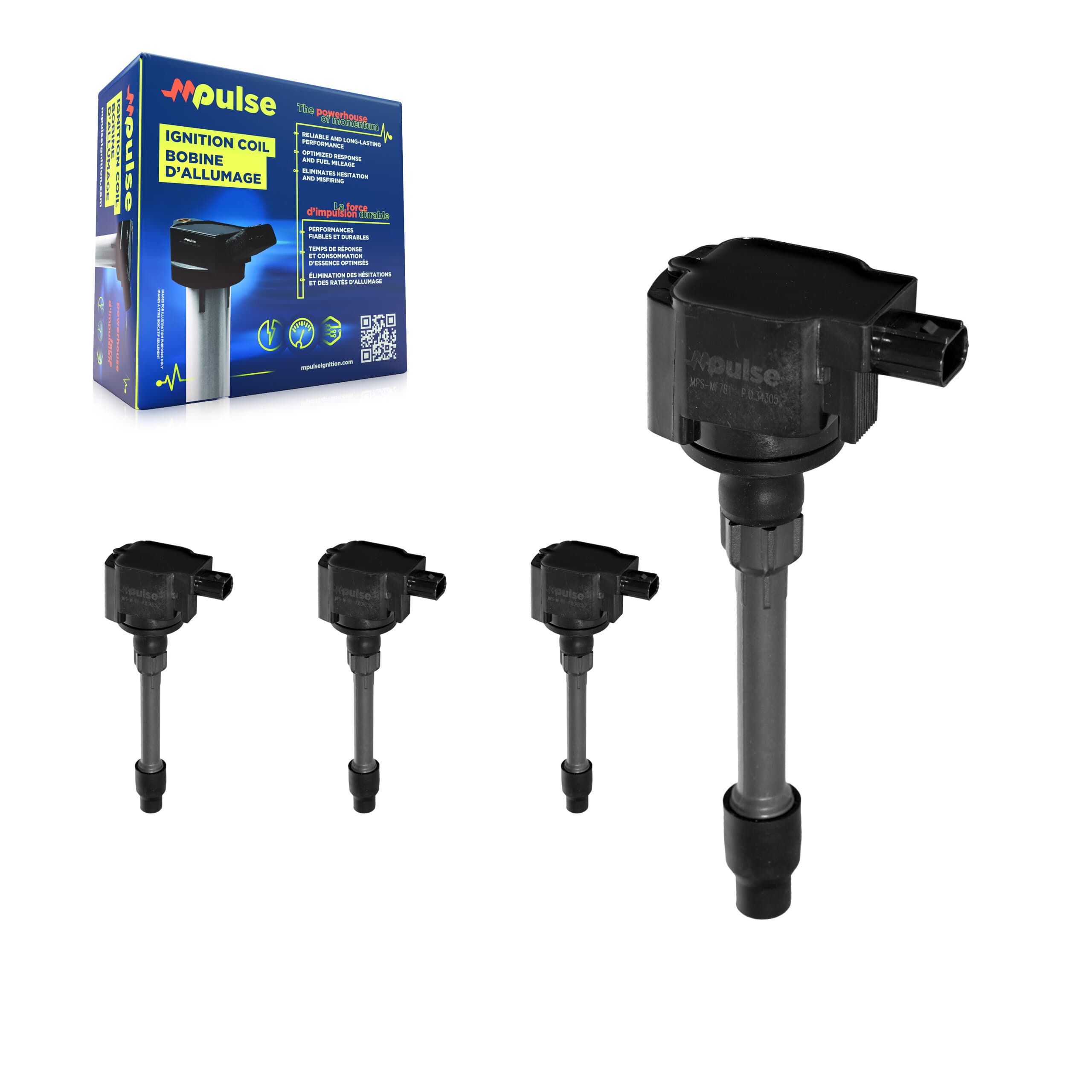 Mpulse - KMP-100448 - Ignition Coil Kits image 1