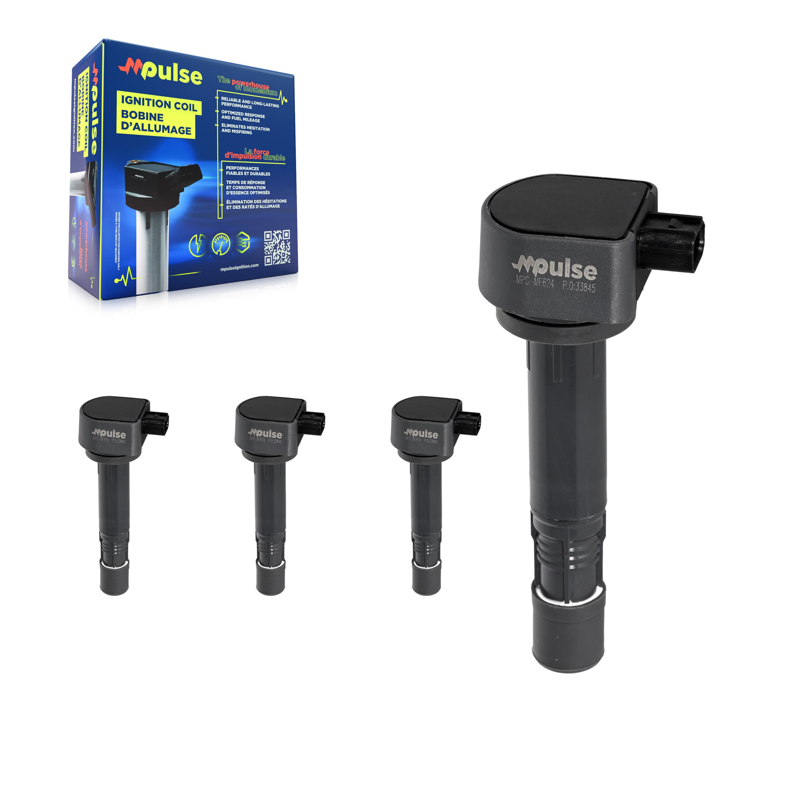 Mpulse - KMP-100465 - Ignition Coil Kits image 1