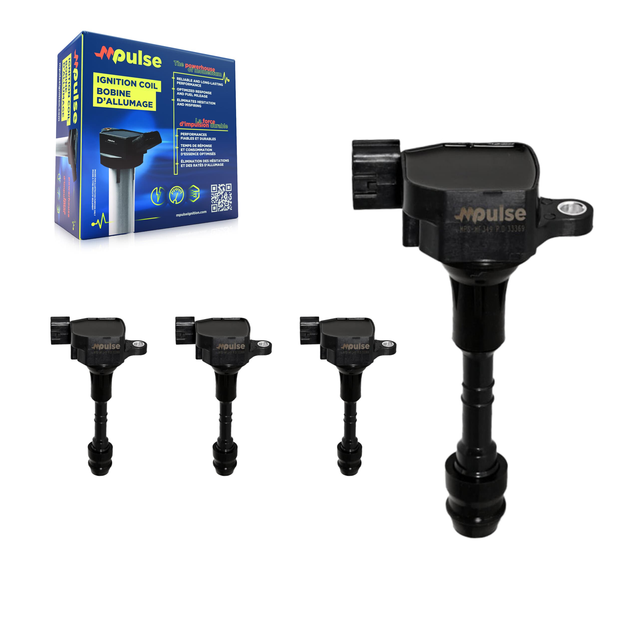 Mpulse - KMP-100523 - Ignition Coil Kits image 1
