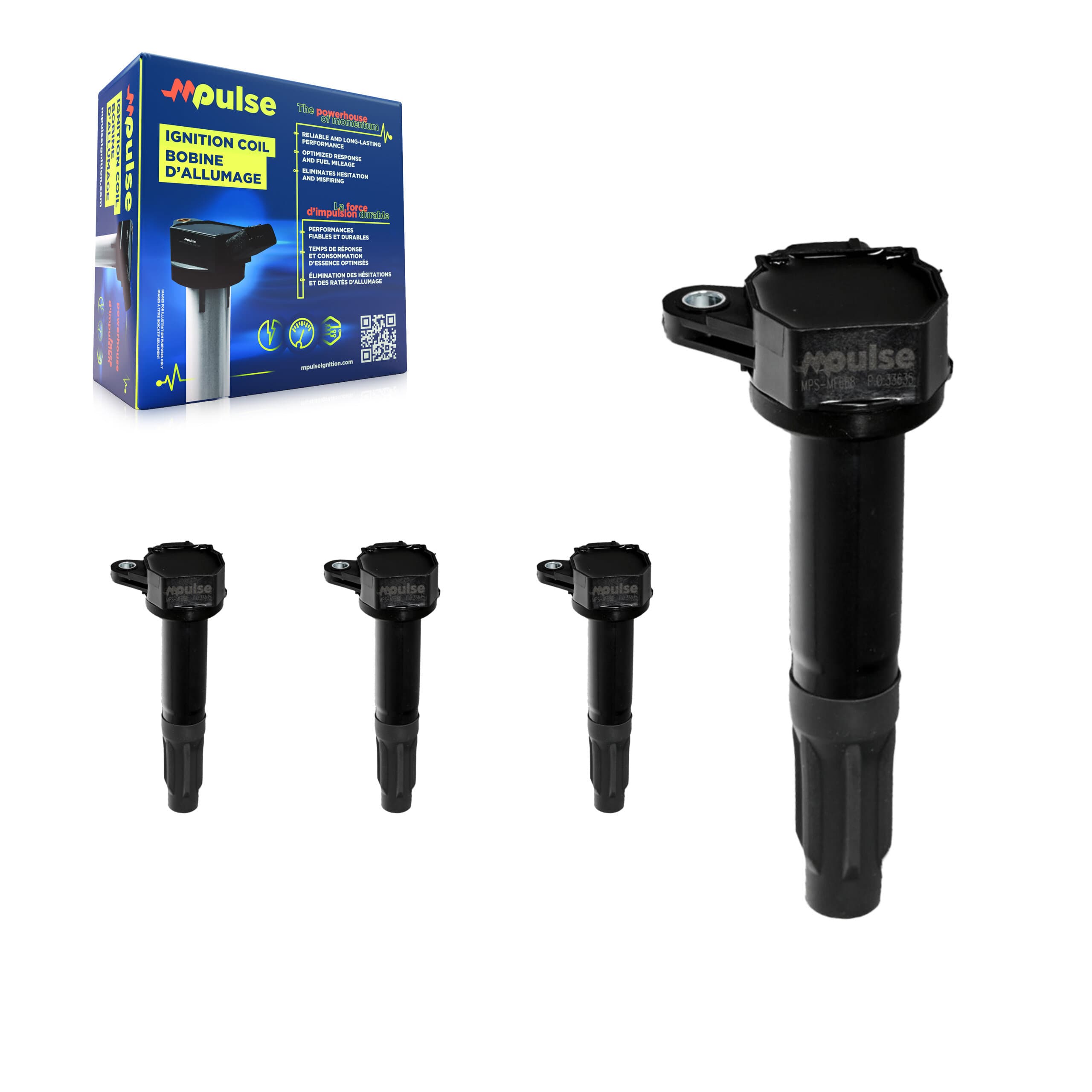 Mpulse - KMP-100543 - Ignition Coil Kits image 1