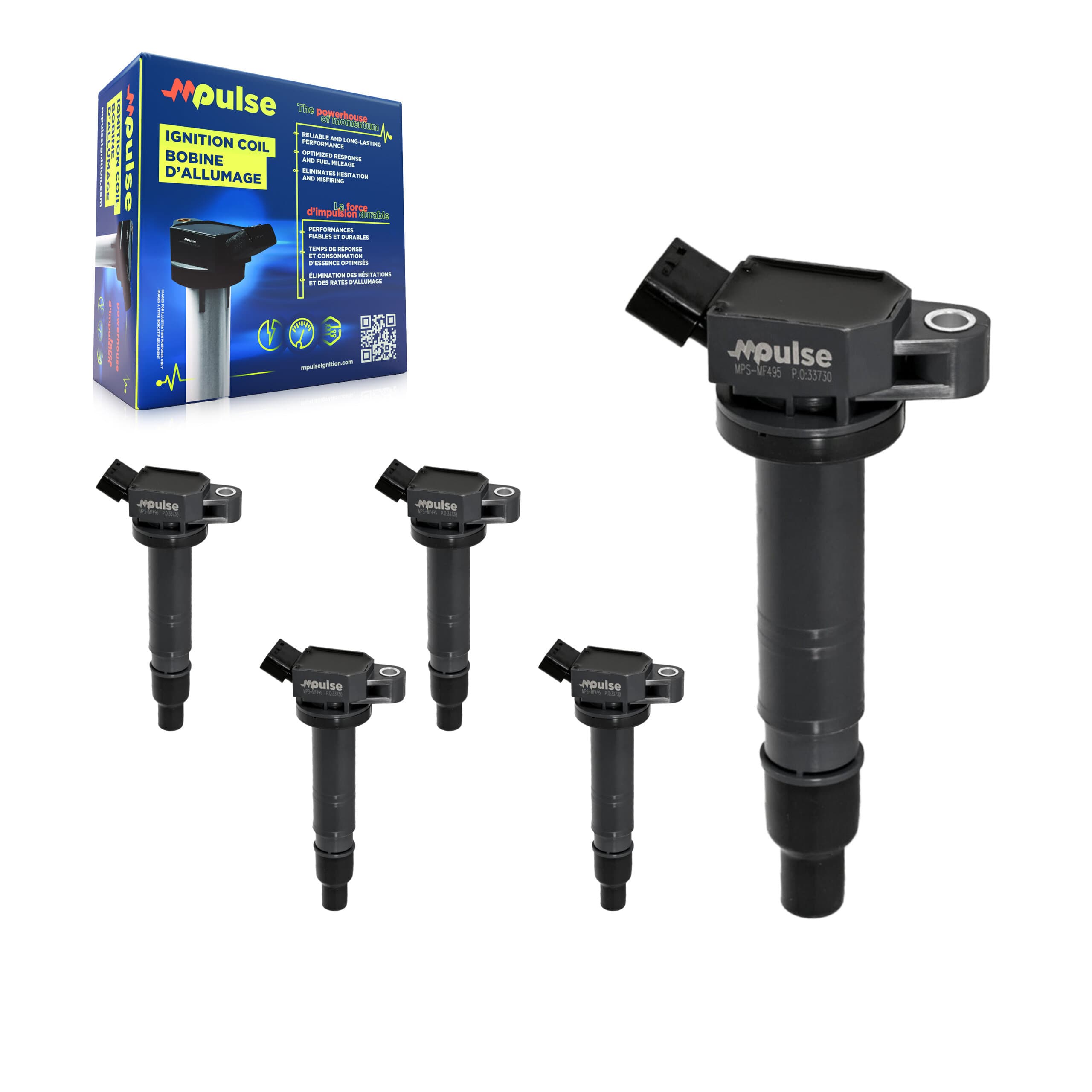 Mpulse - KMP-100552 - Ignition Coil Kits image 1