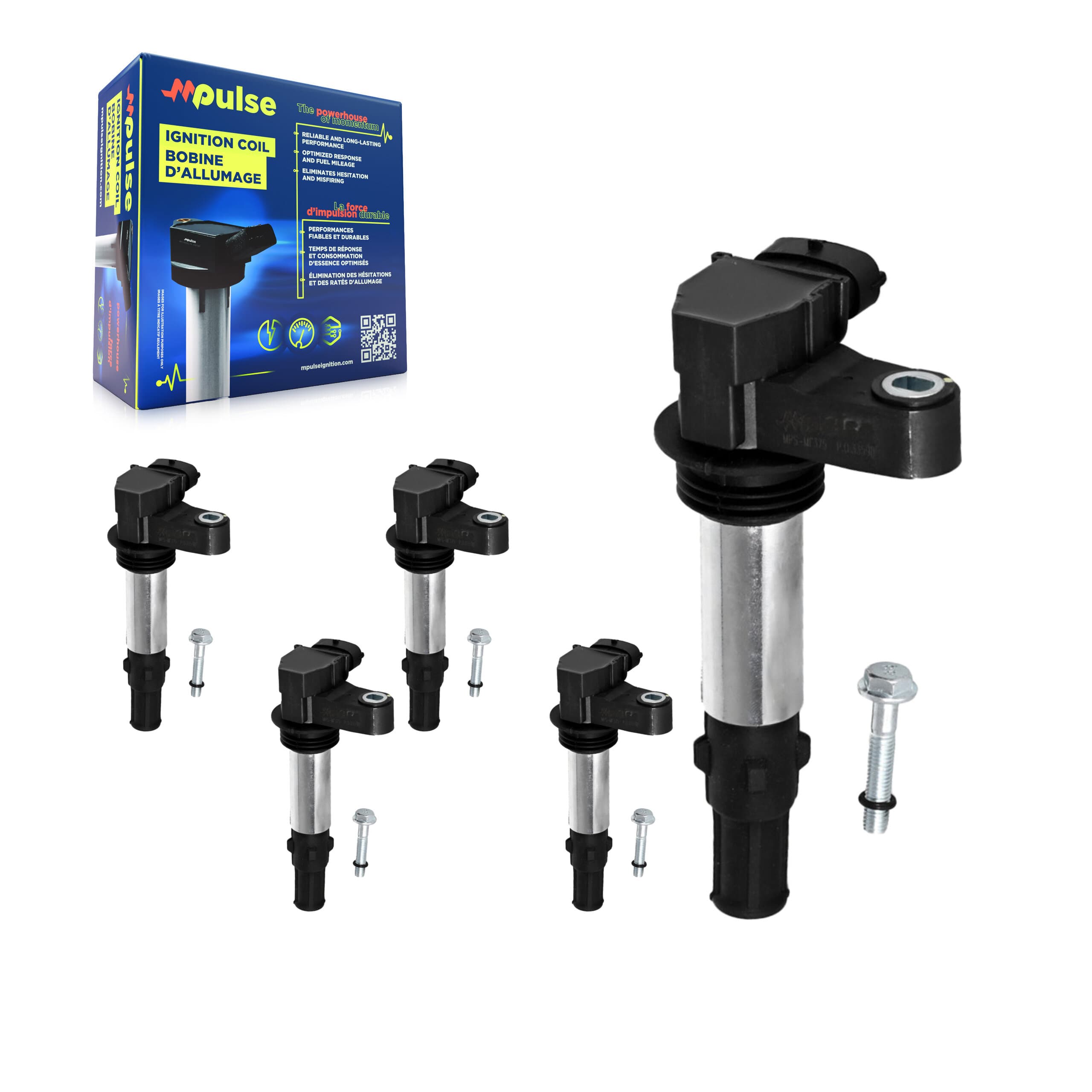 Mpulse - KMP-100557 - Ignition Coil Kits image 1