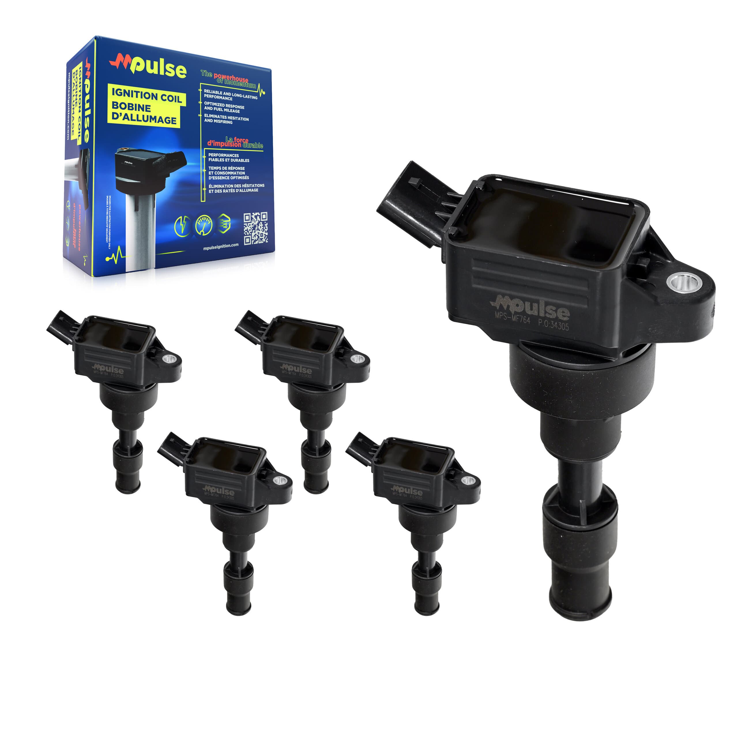 Mpulse - KMP-100563 - Ignition Coil Kits image 1