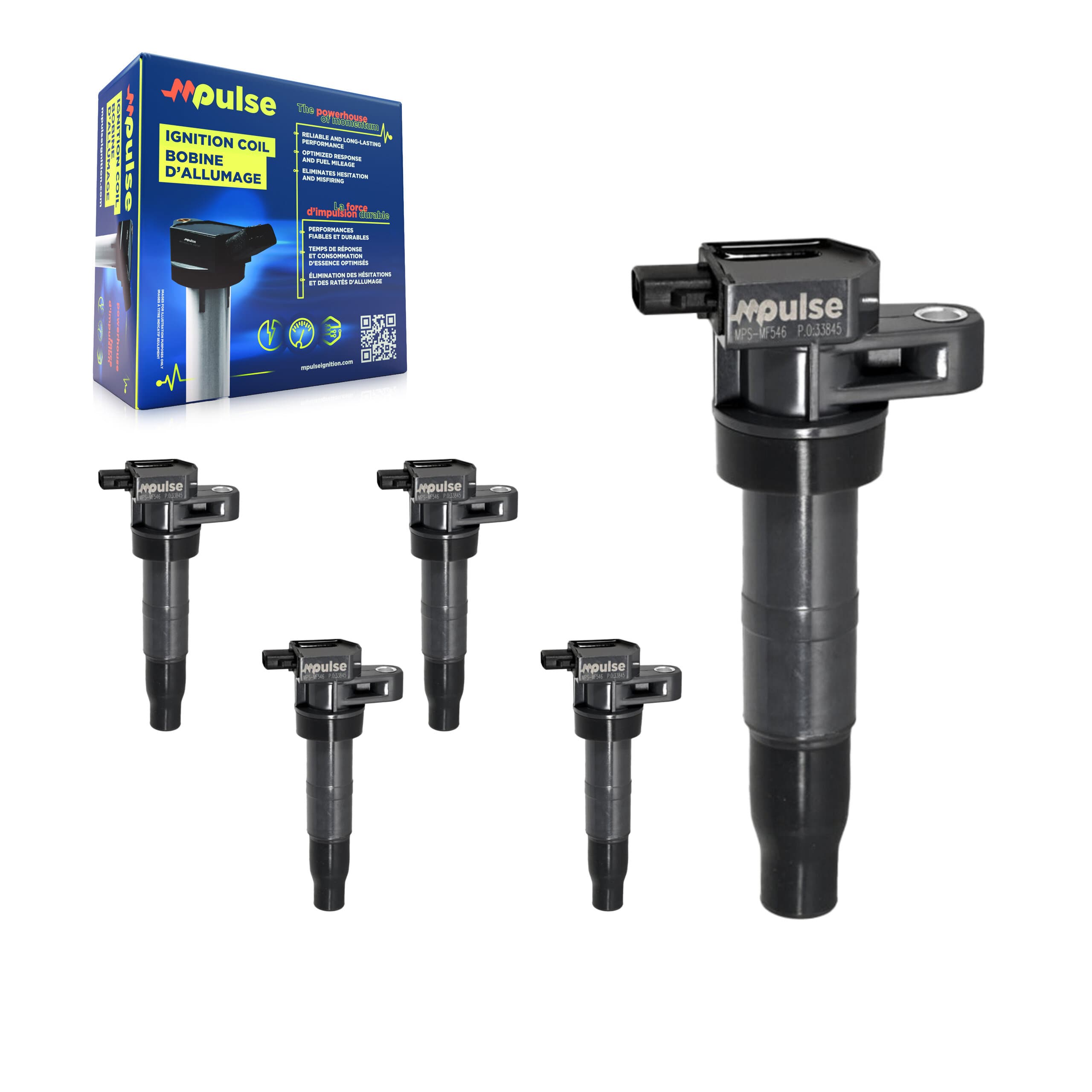 Mpulse - KMP-100608 - Ignition Coil Kits image 1