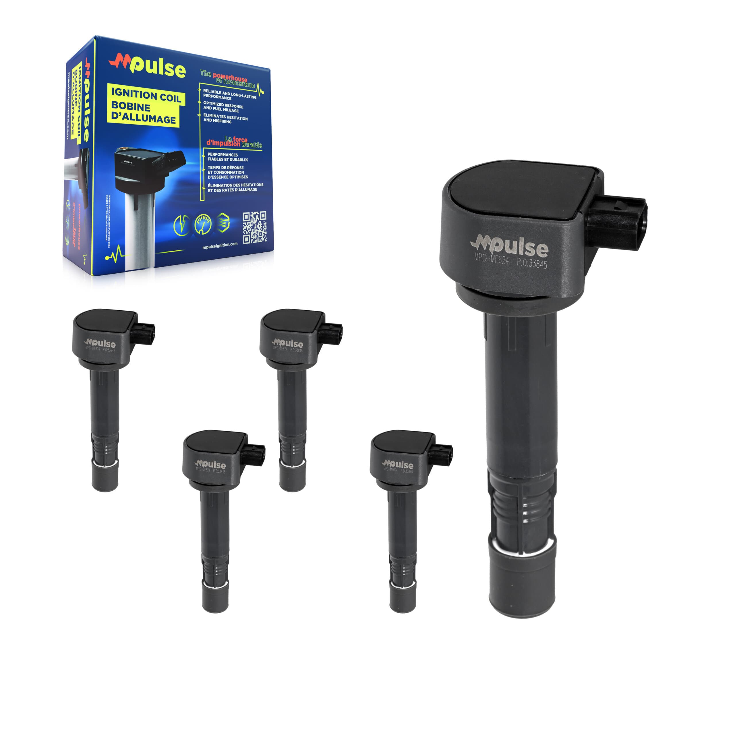 Mpulse - KMP-100617 - Ignition Coil Kits image 1