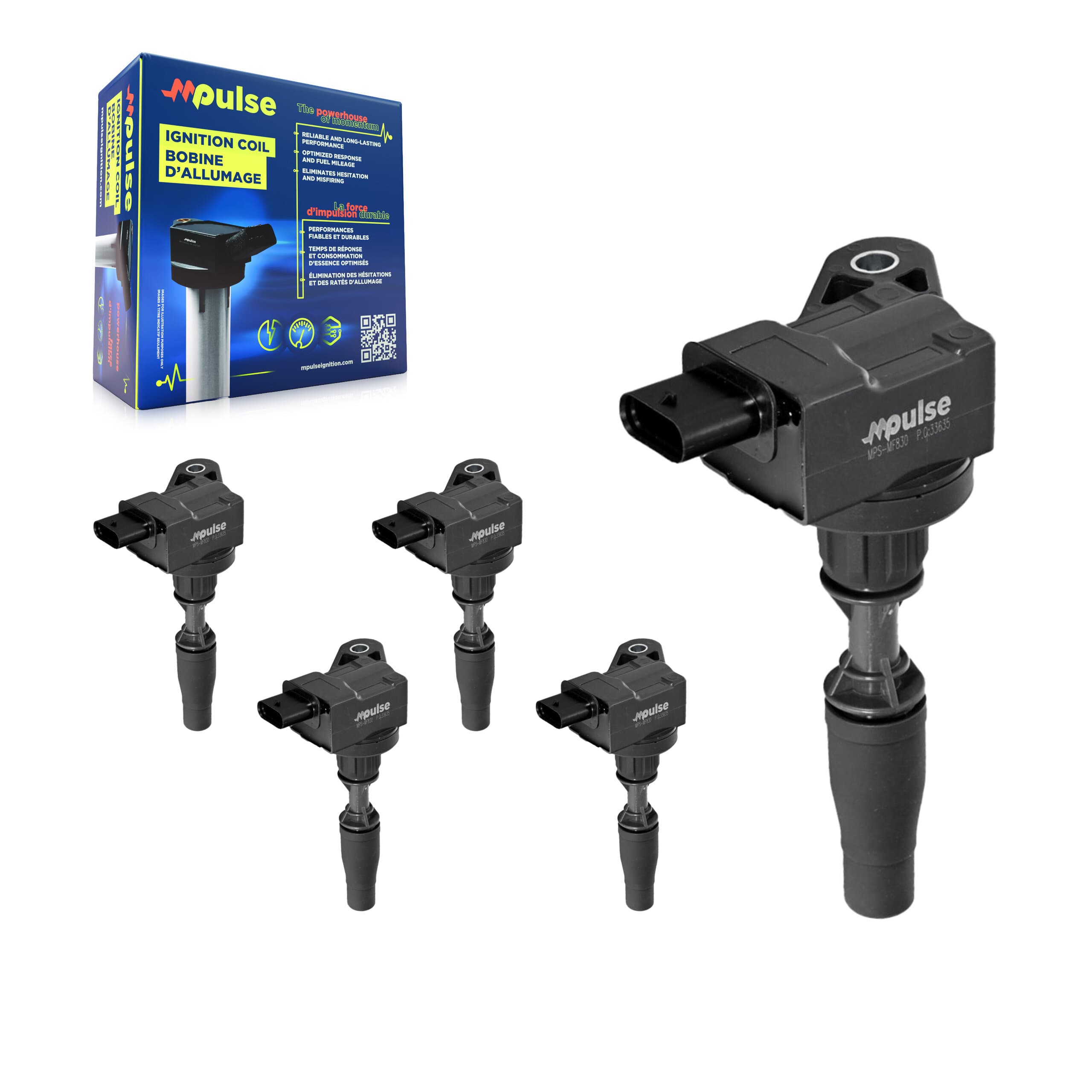 Mpulse - KMP-100647 - Ignition Coil Kits image 1
