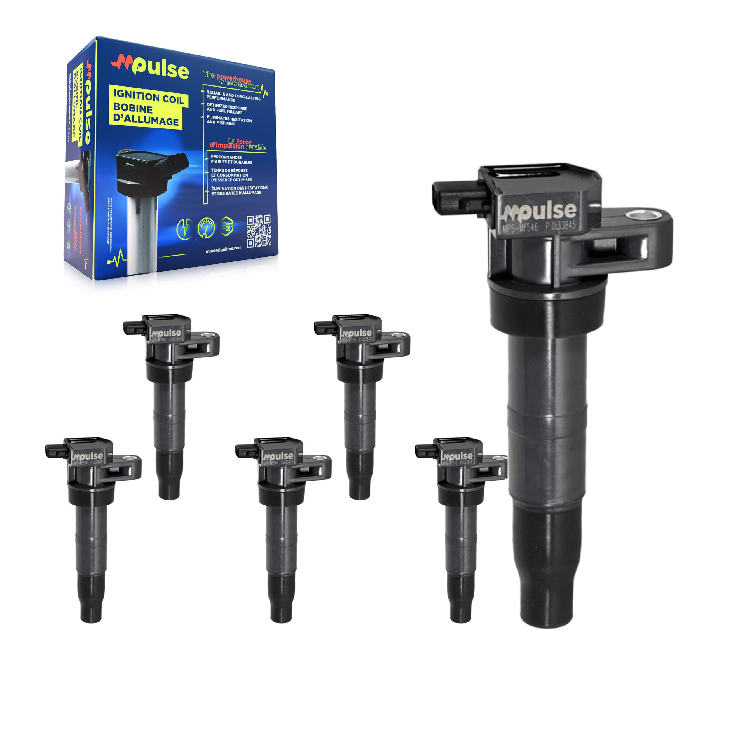 Mpulse - KMP-100972 - Ignition Coil Kits image 1