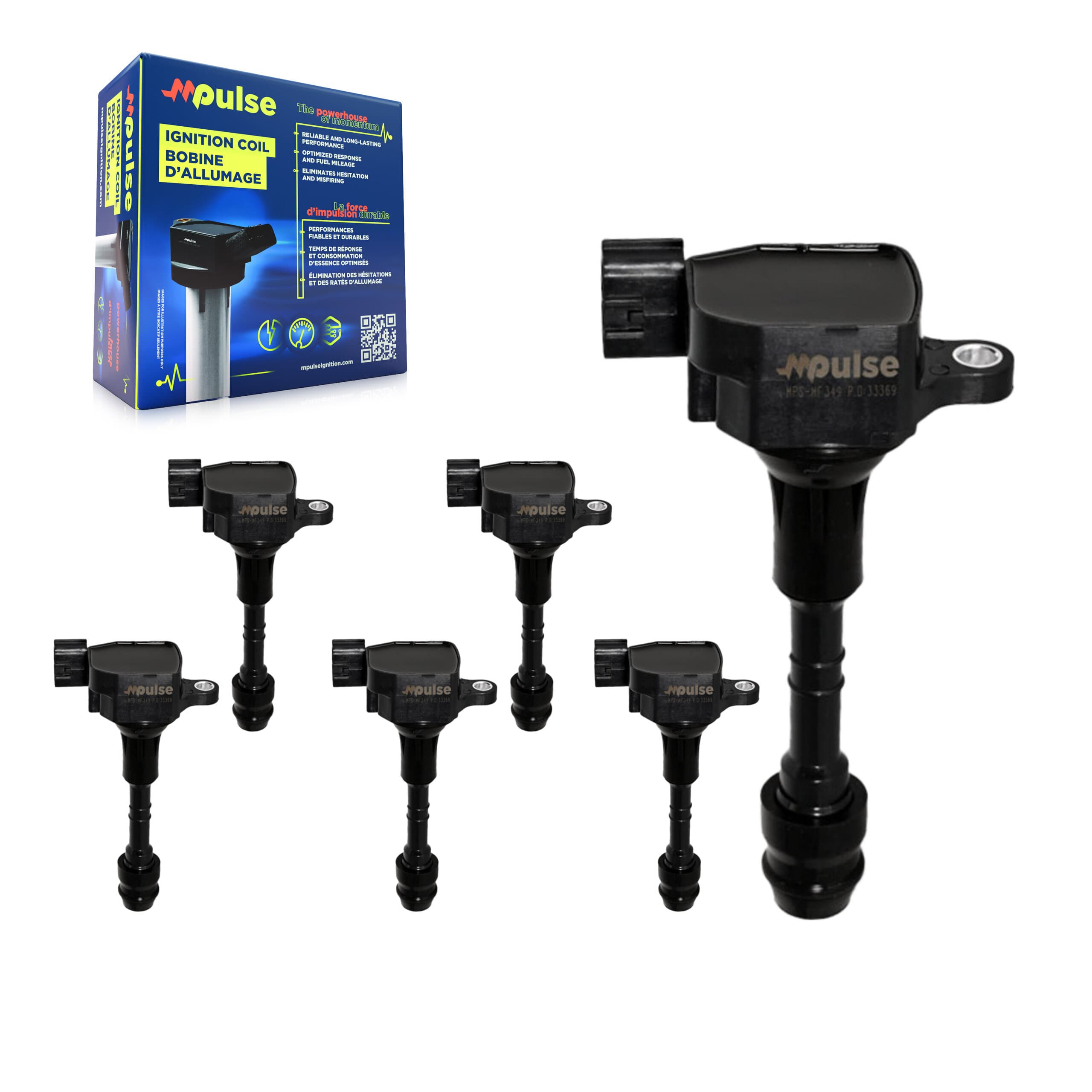 Mpulse - KMP-101033 - Ignition Coil Kits image 1