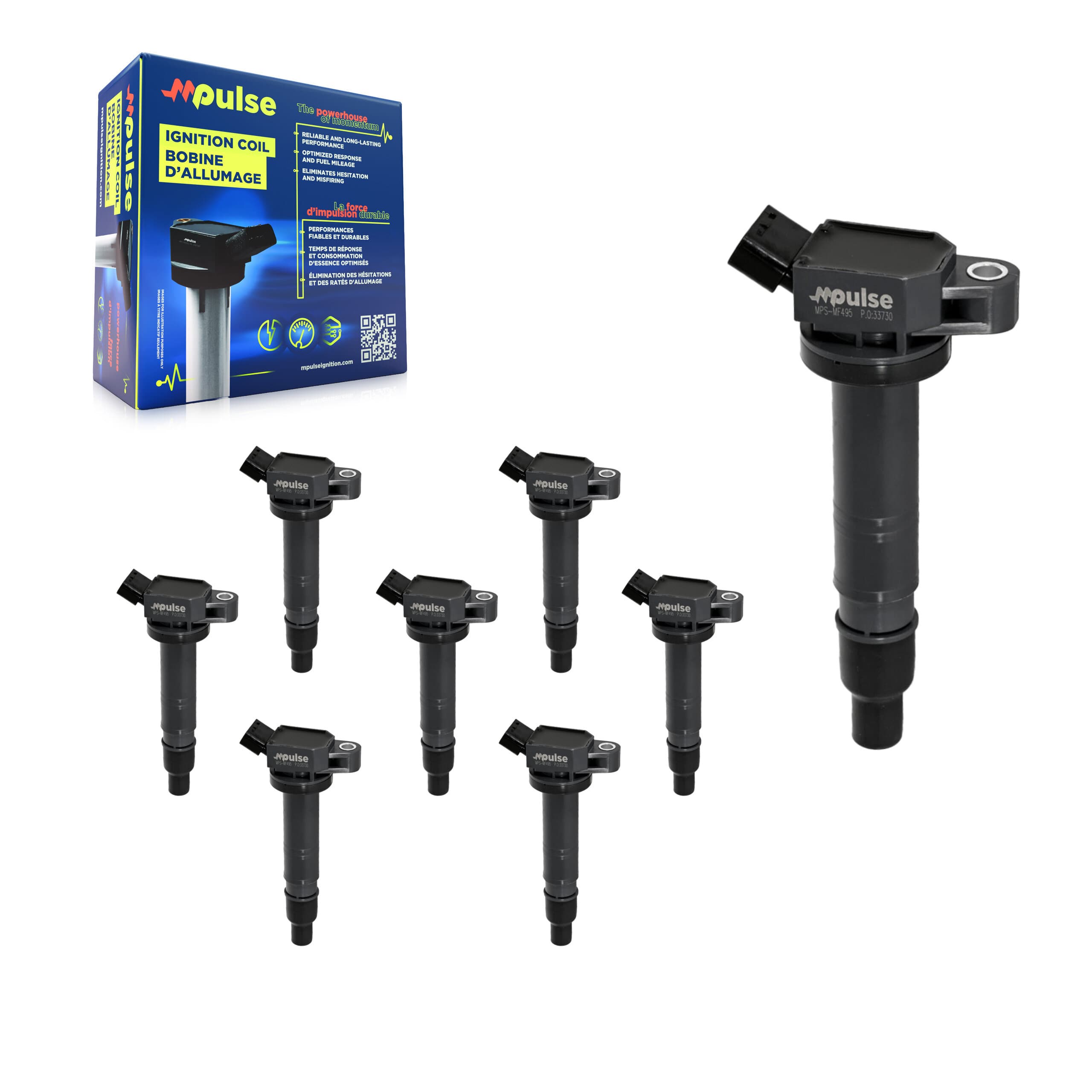 Mpulse - KMP-101098 - Ignition Coil Kits image 1