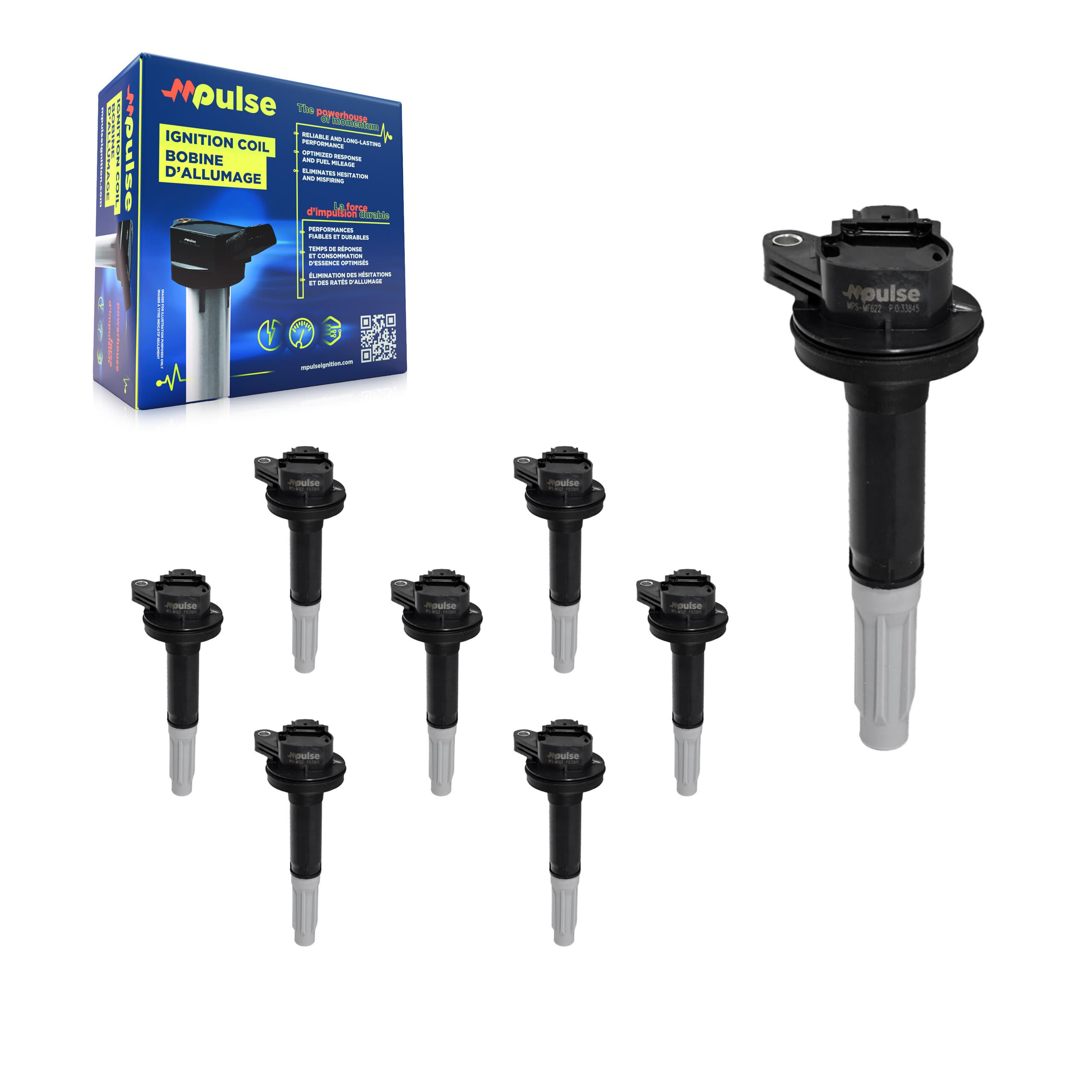 Mpulse - KMP-101185 - Ignition Coil Kits image 1
