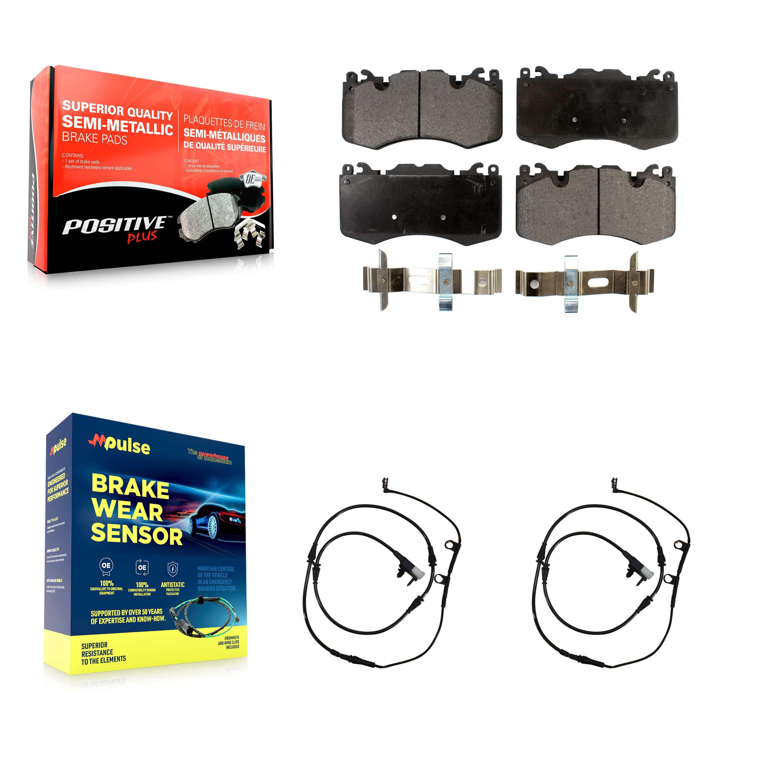 Positive Plus - KPW-100913 - Front Disc Brake Pad Kits image 1