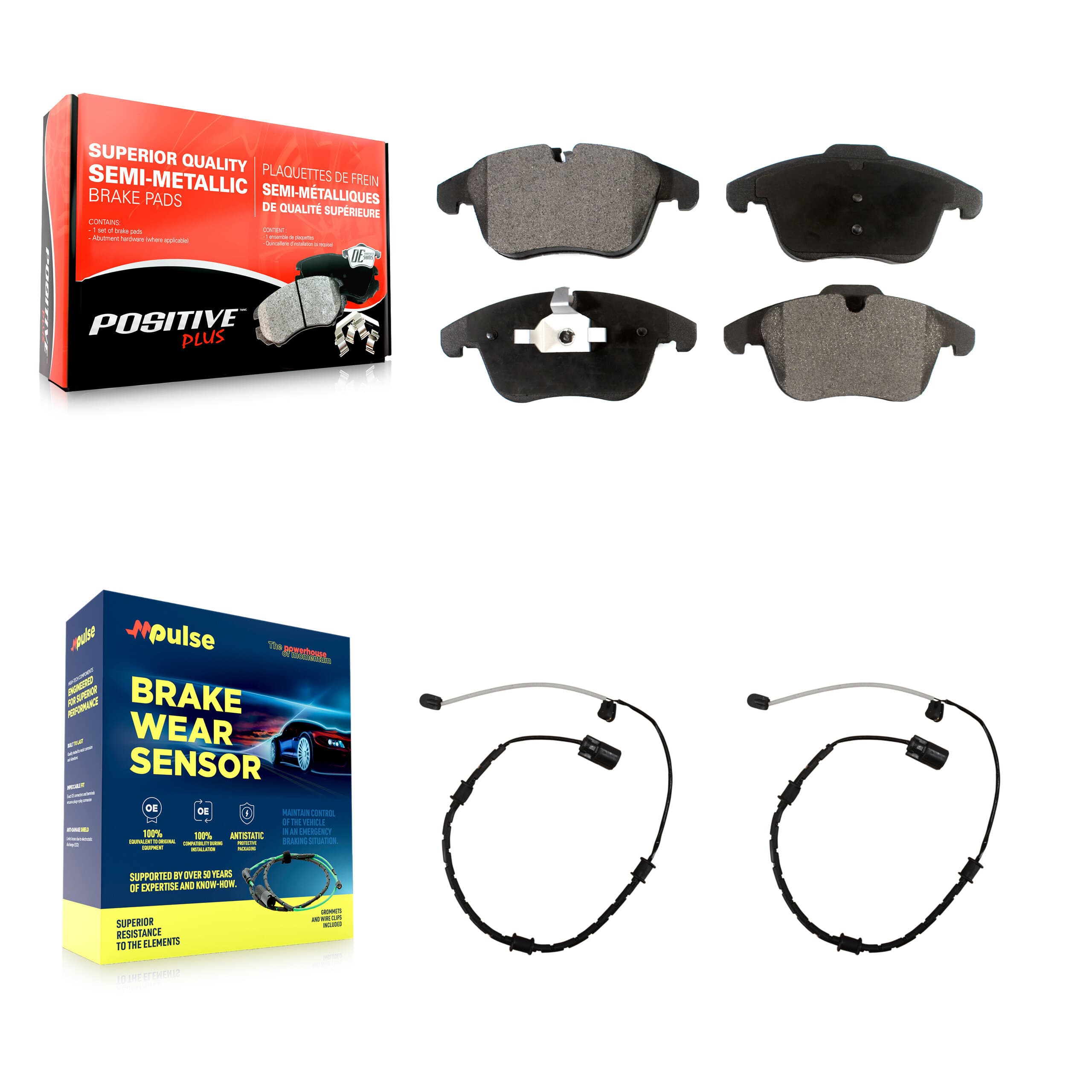 Positive Plus - KPW-100926 - Front Disc Brake Pad Kits image 1