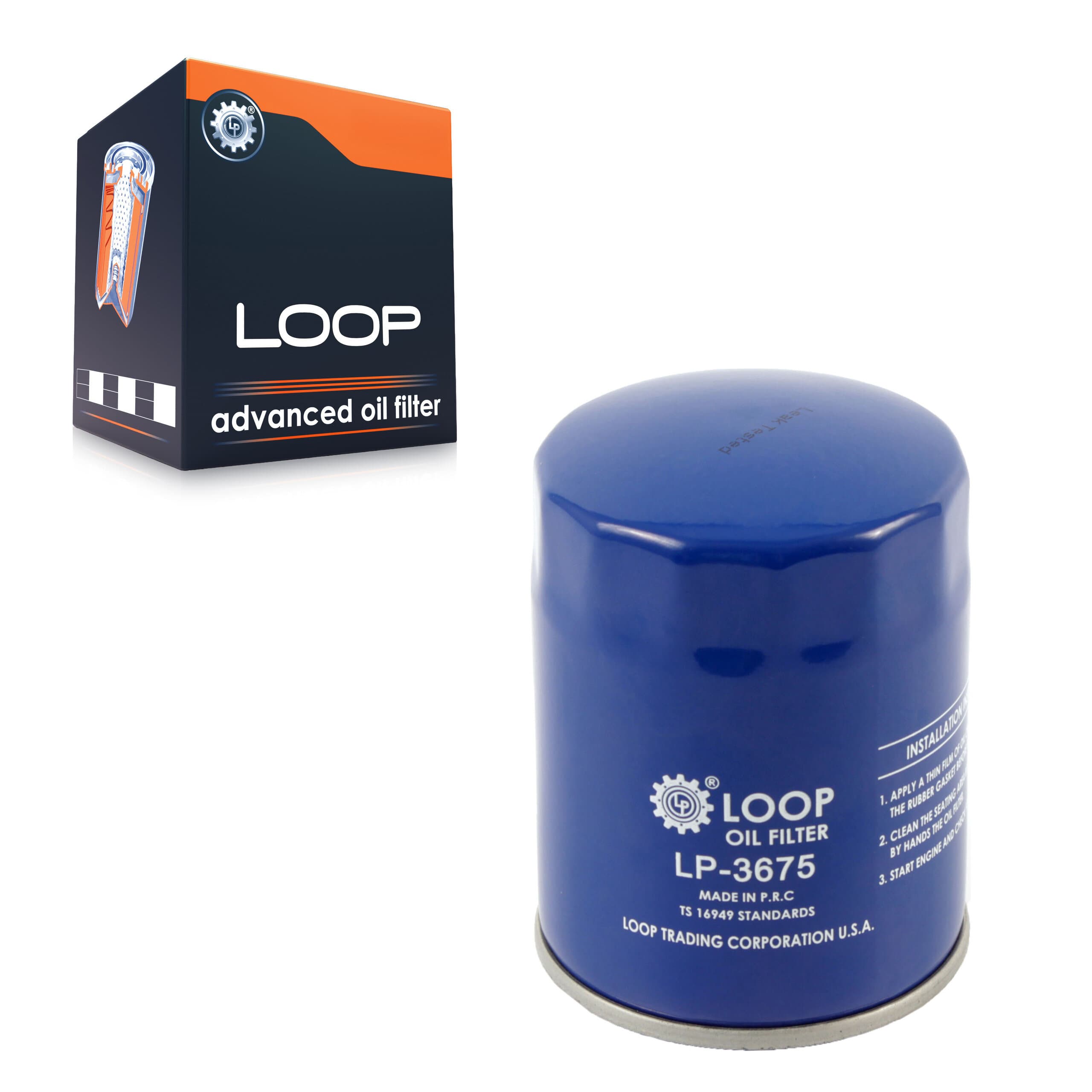 LOOP - LOP-LP3675 - Engine Oil Filter image 1