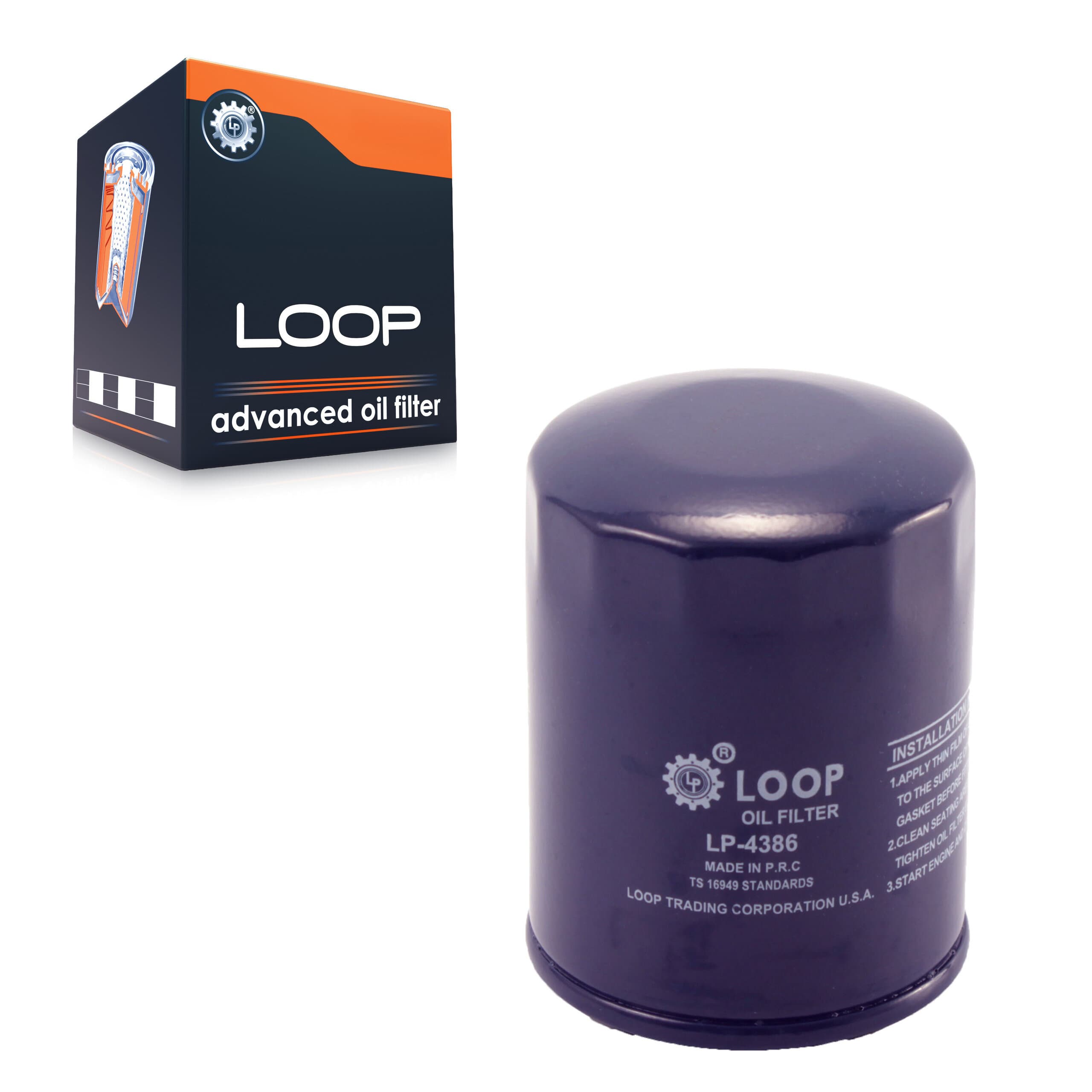 LOOP - LOP-LP4386 - Engine Oil Filter image 1