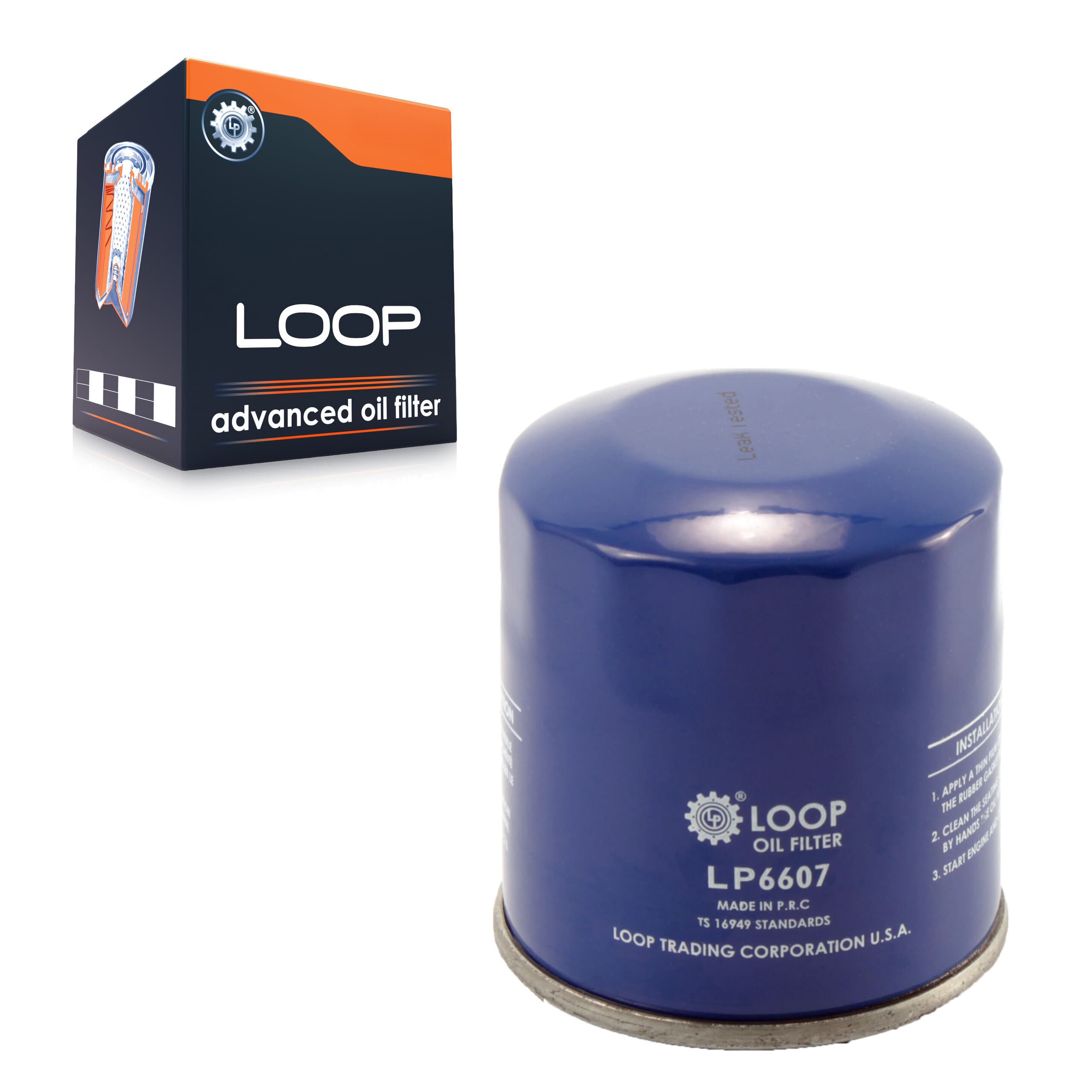 LOOP - LOP-LP6607 - Engine Oil Filter image 1