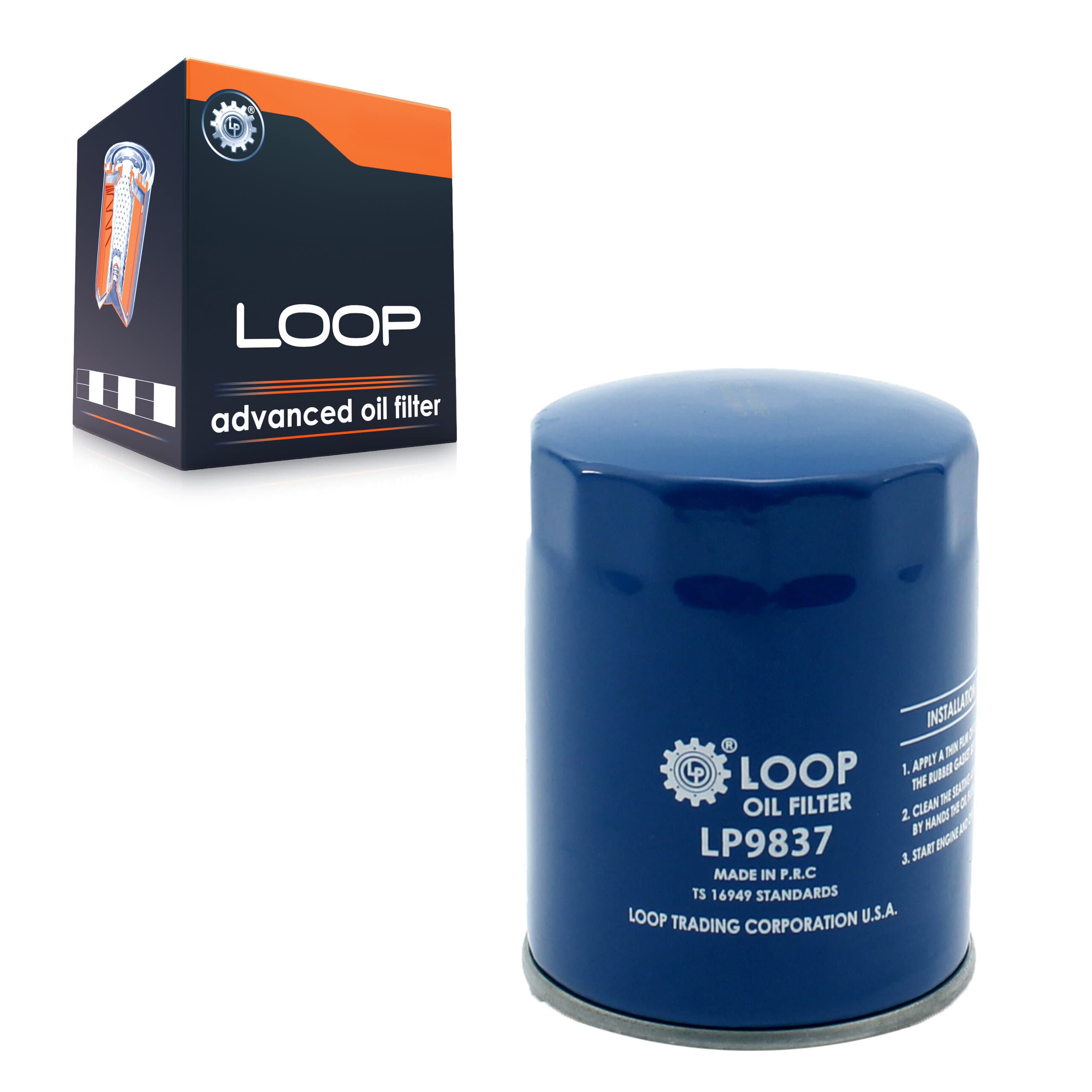 LOOP - LOP-LP9837 - Engine Oil Filter image 1