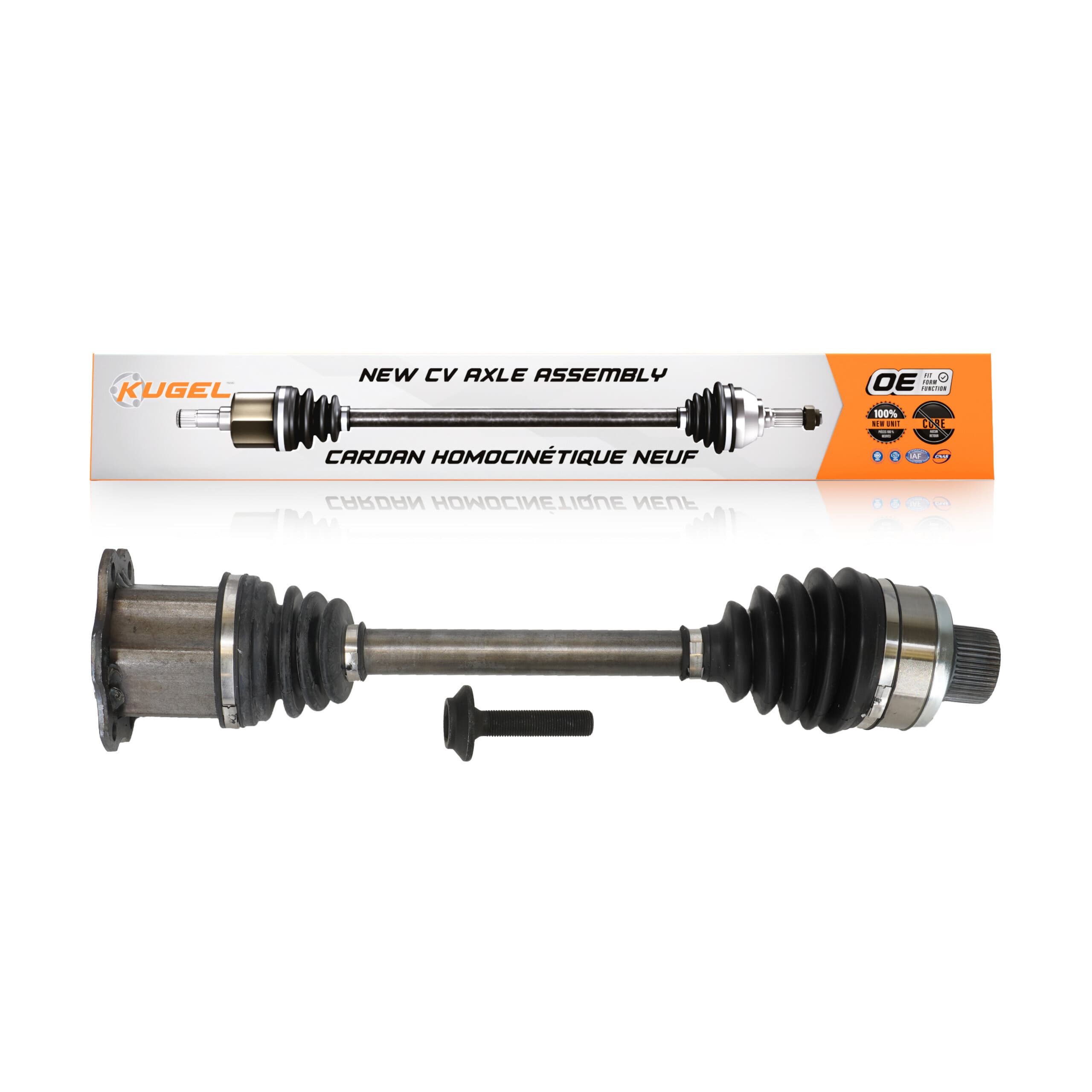 Kugel - NCV-AD23027 - Front Left CV Axle Shaft image 1