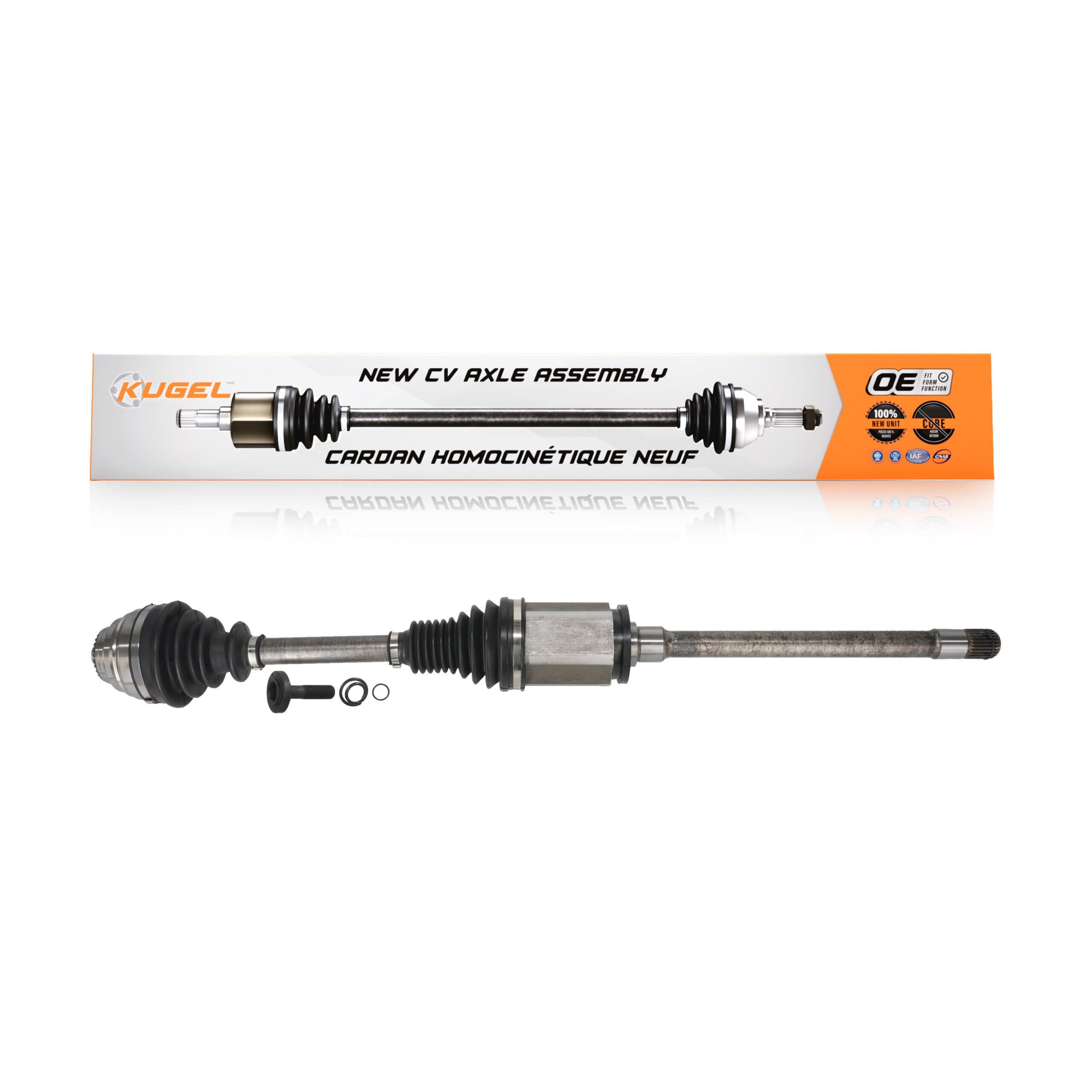 Kugel - NCV-BM27044 - Front Right CV Axle Shaft image 1