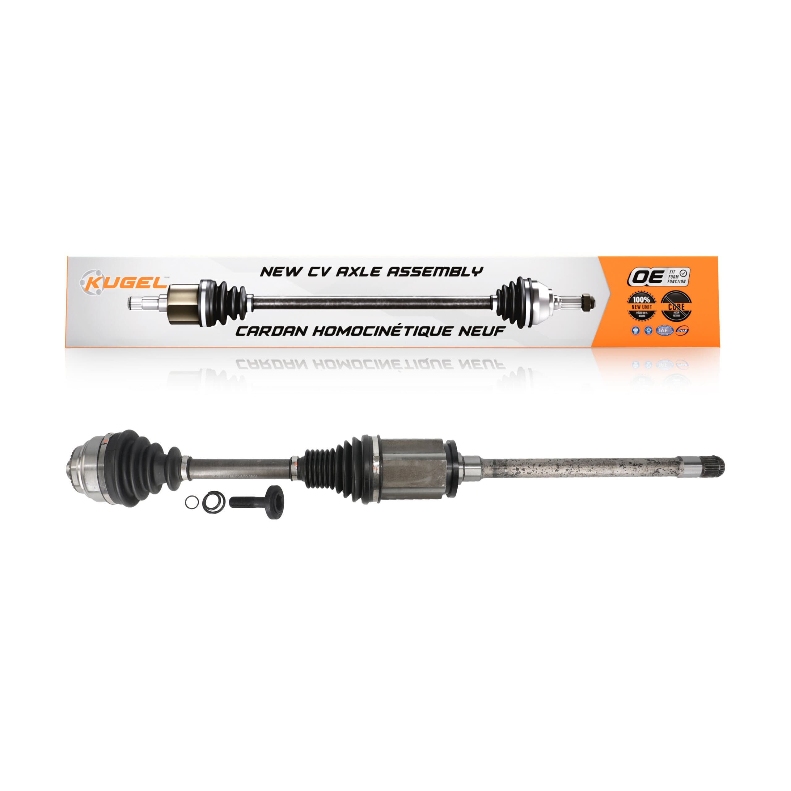 Kugel - NCV-BM27046 - Front Right CV Axle Shaft image 1