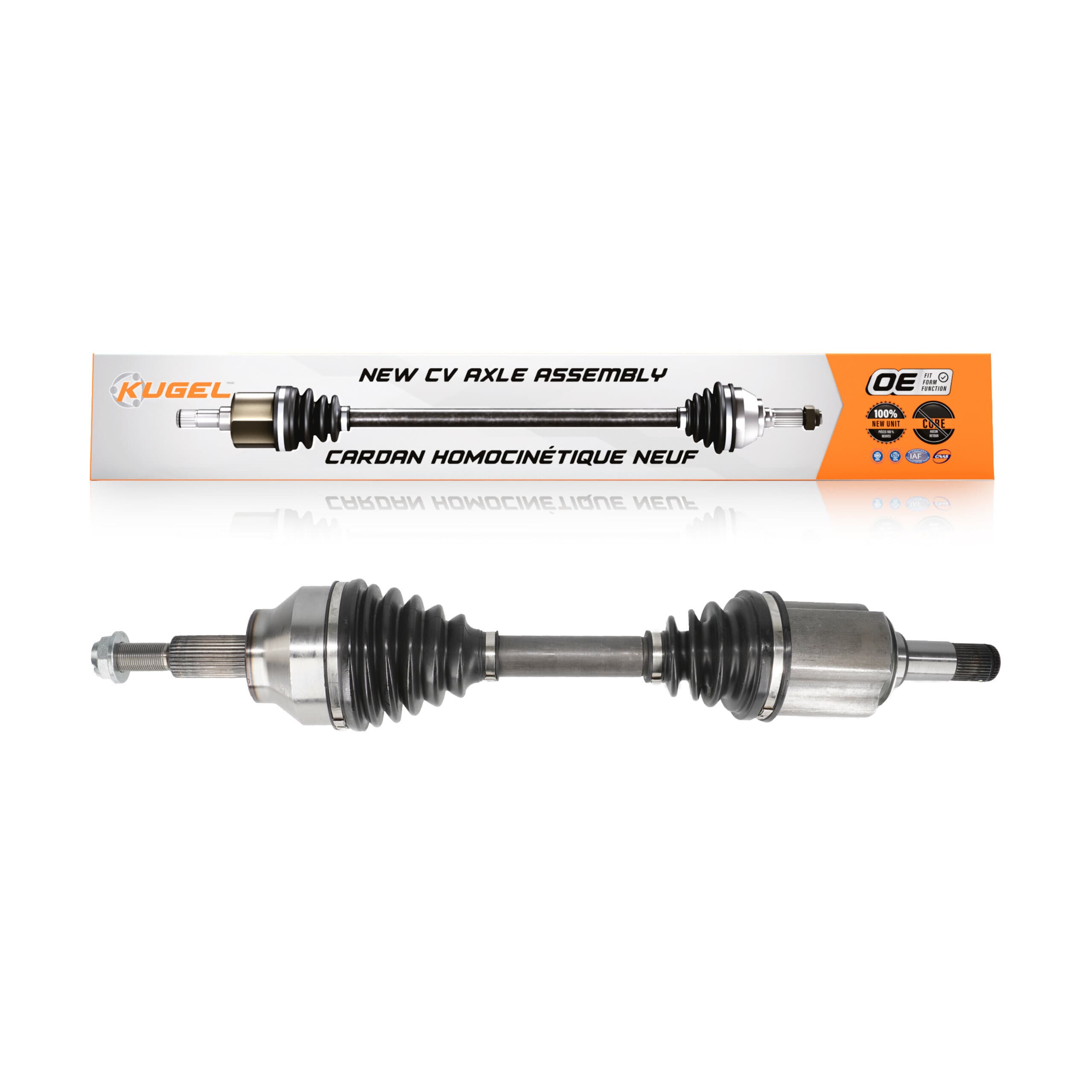 Kugel - NCV-CH10065 - Front Left CV Axle Shaft image 1