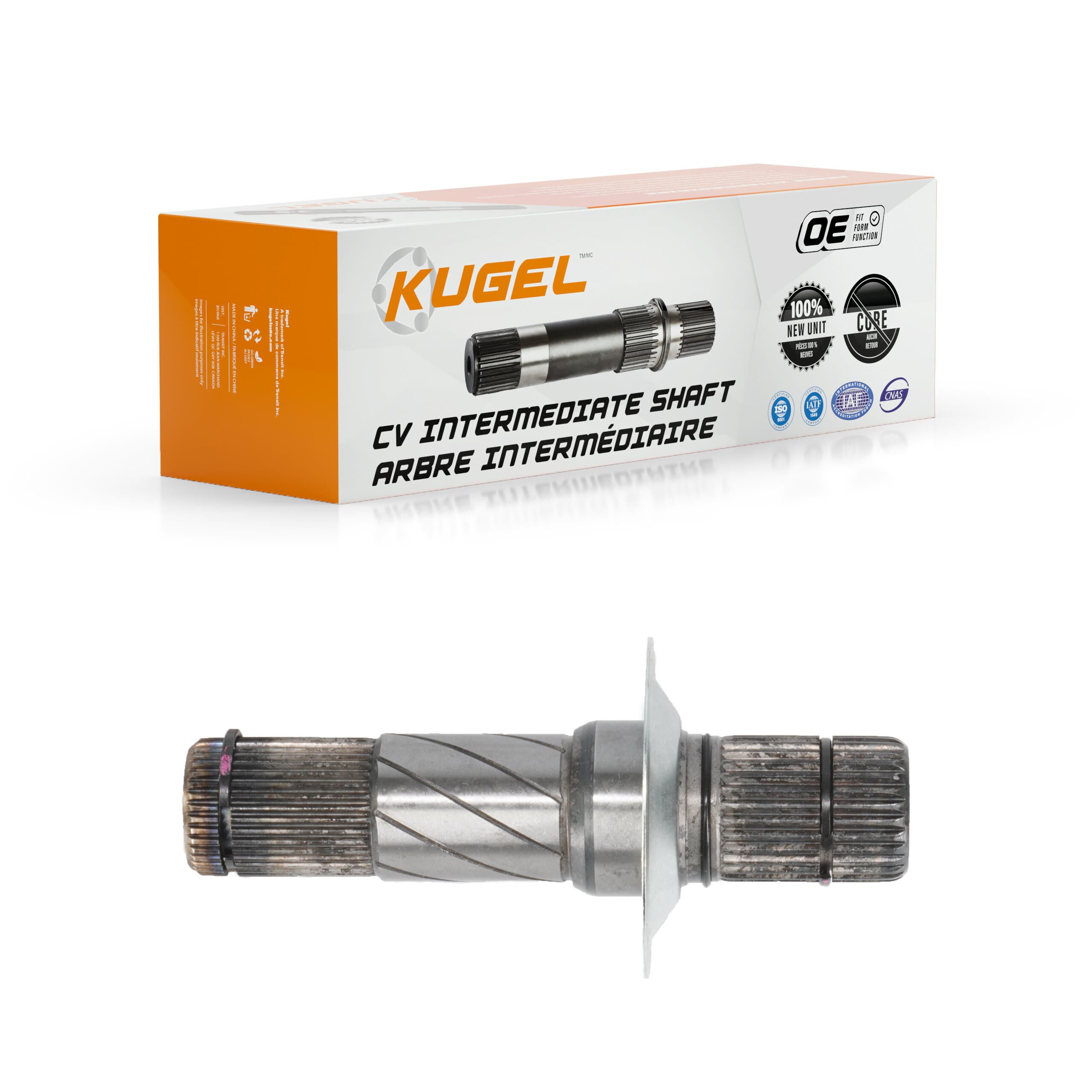 Kugel - NCV-CH12000 - Front Left CV Intermediate Shaft image 1