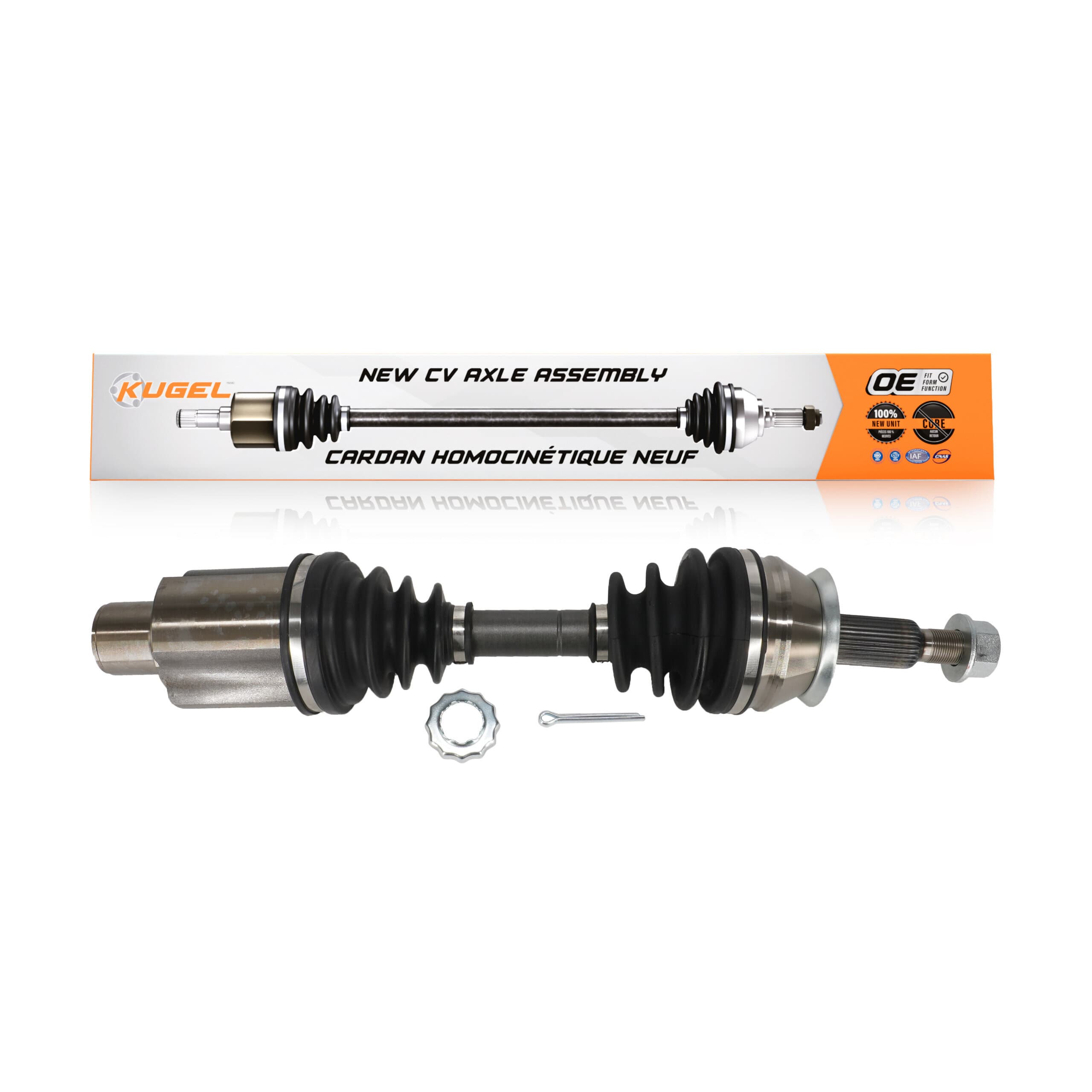 Kugel - NCV-CH12178 - Front Left CV Axle Shaft image 1