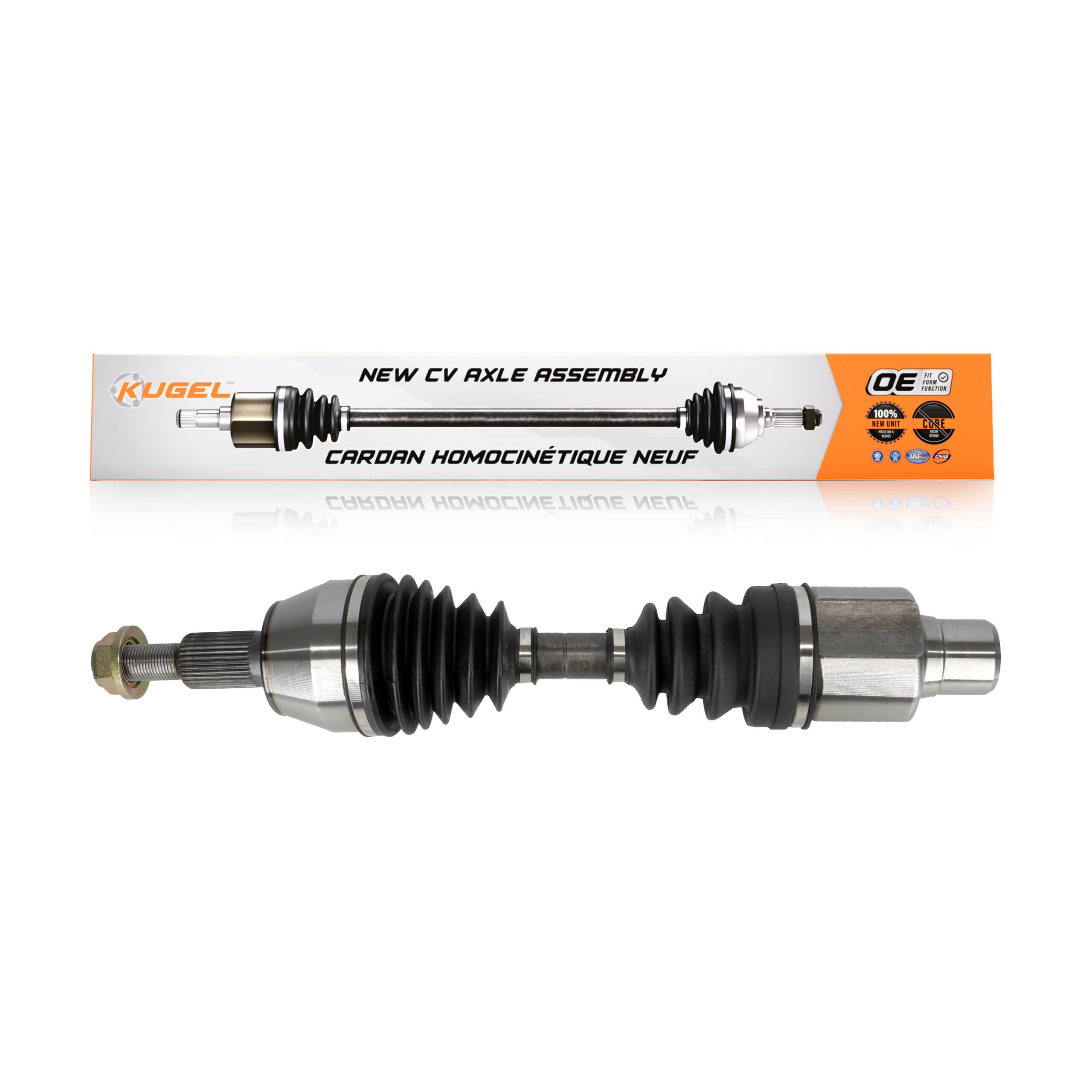 Kugel - NCV-CH12187 - Front Right CV Axle Shaft image 1