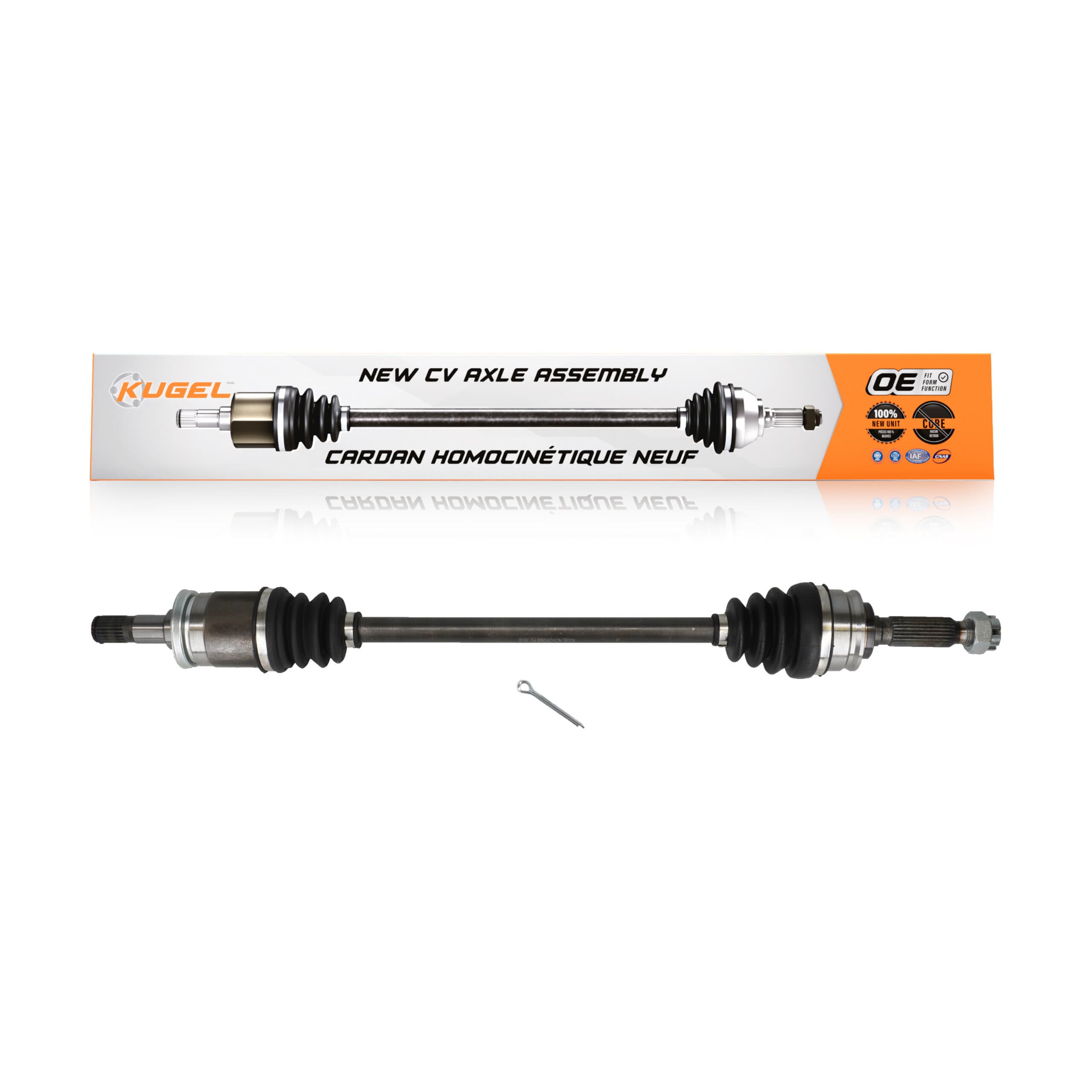 Kugel - NCV-CH12600 - Rear Left CV Axle Shaft image 1