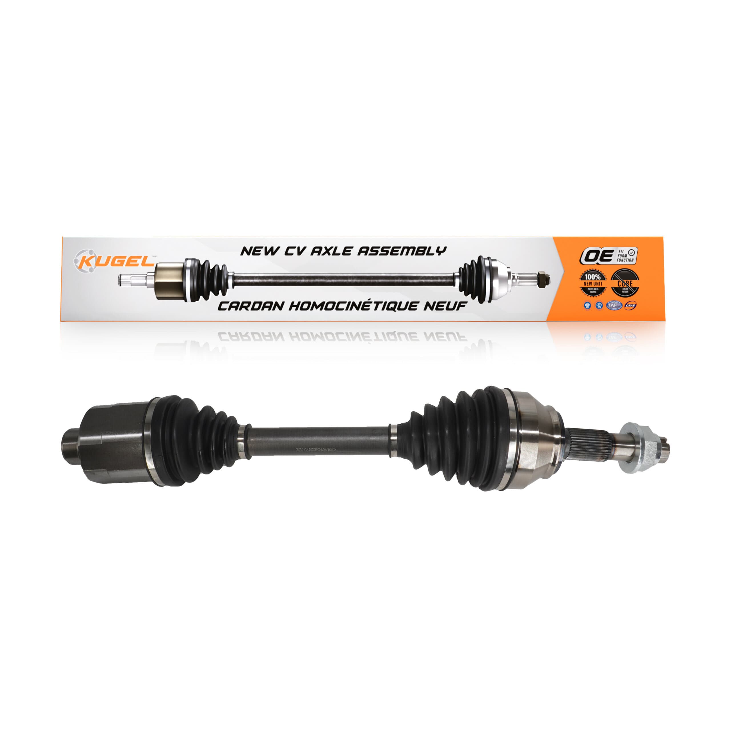 Kugel - NCV-CH22003 - Front Right CV Axle Shaft image 1