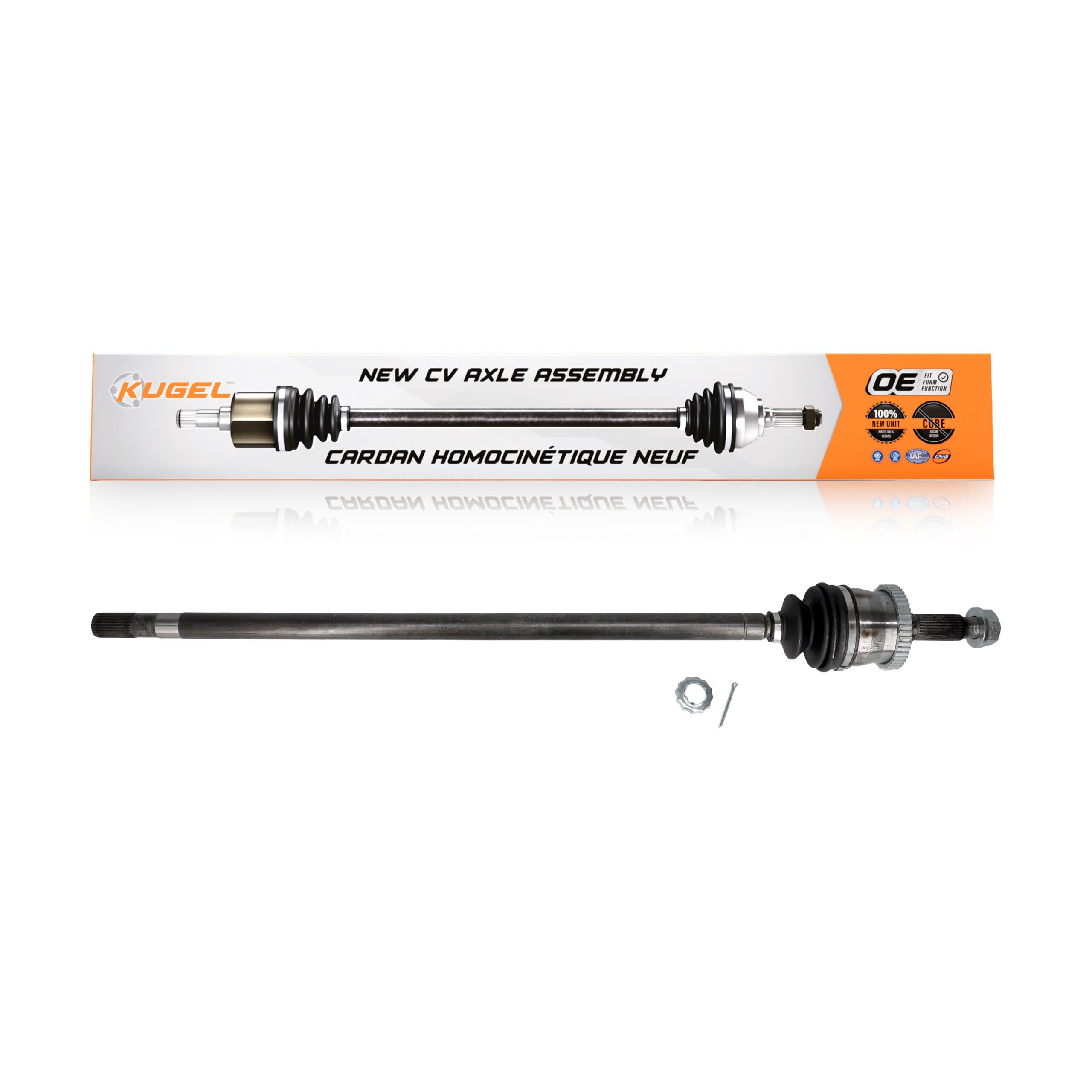 Kugel - NCV-CH82011 - Front Right CV Axle Shaft image 1