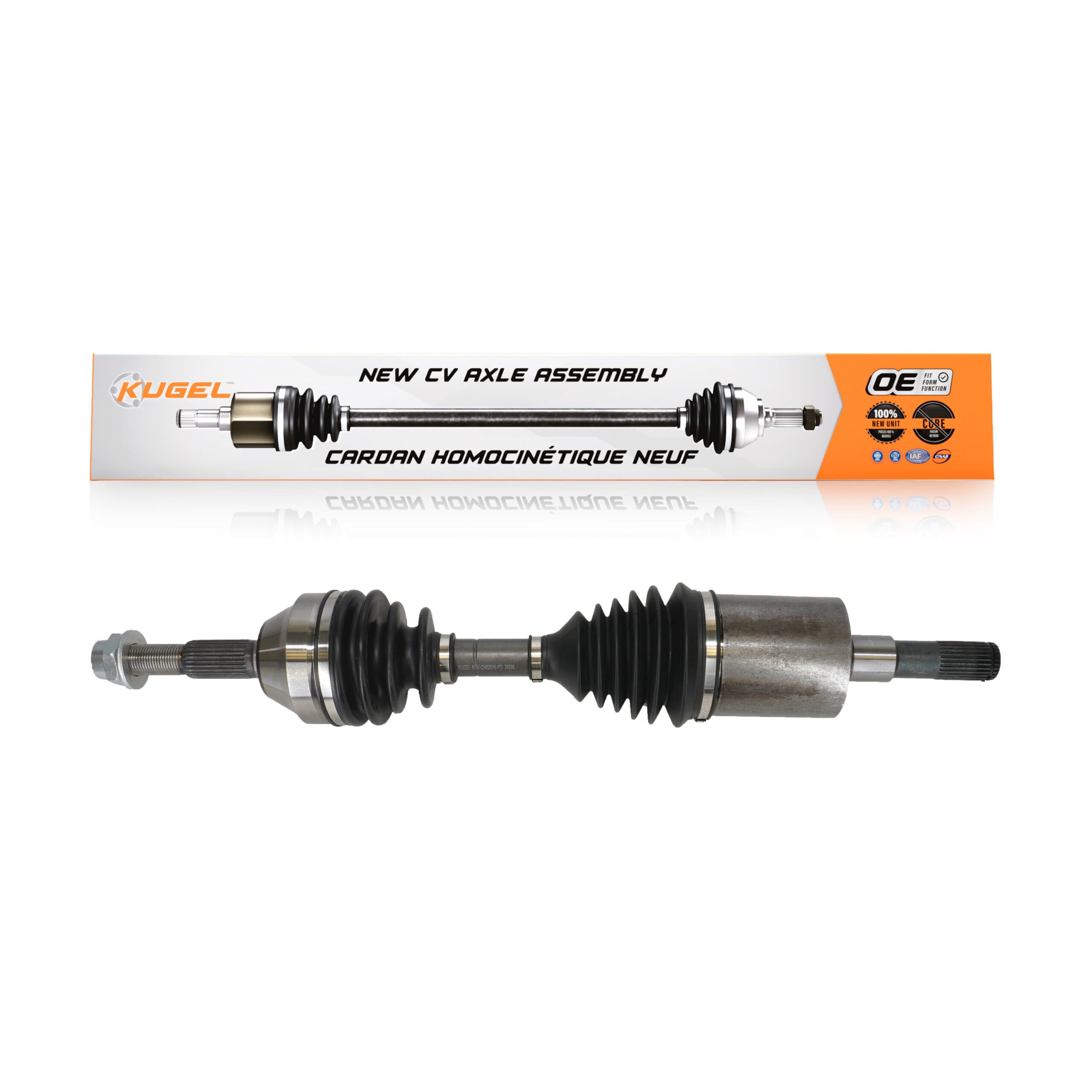 Kugel - NCV-CH82016 - Front Left CV Axle Shaft image 1