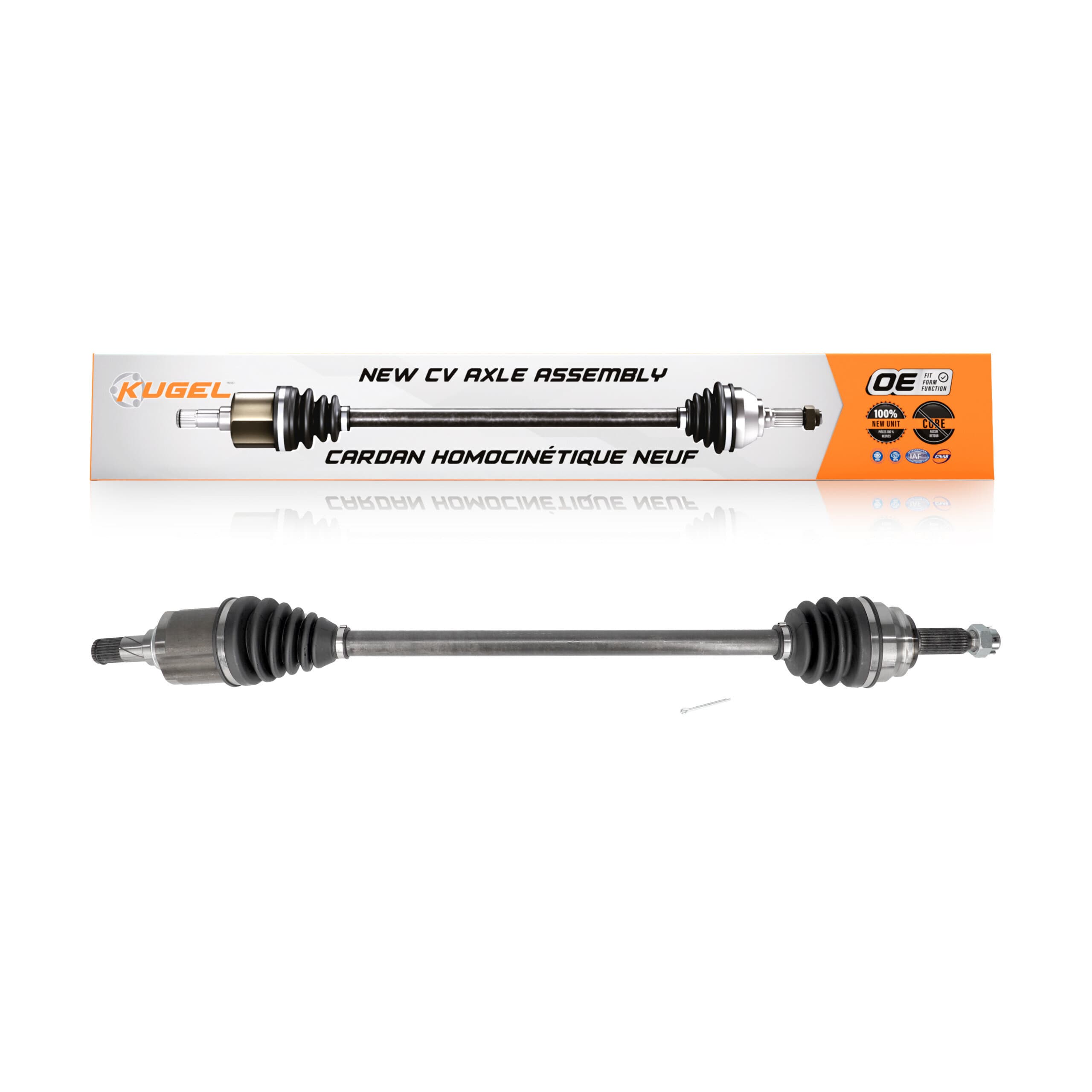 Kugel - NCV-CH82018 - Front Right CV Axle Shaft image 1