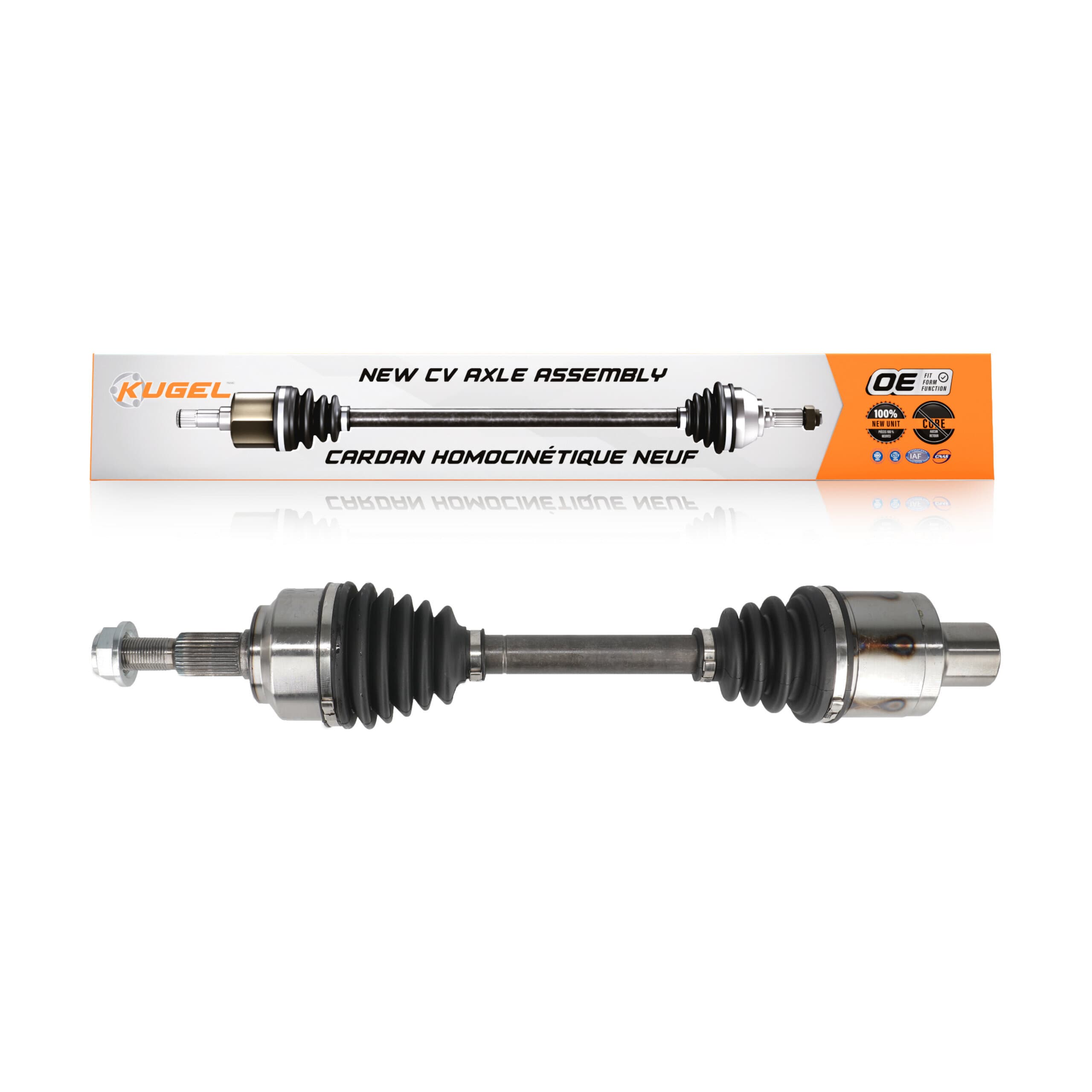 Kugel - NCV-CH82502 - Front Right CV Axle Shaft image 1