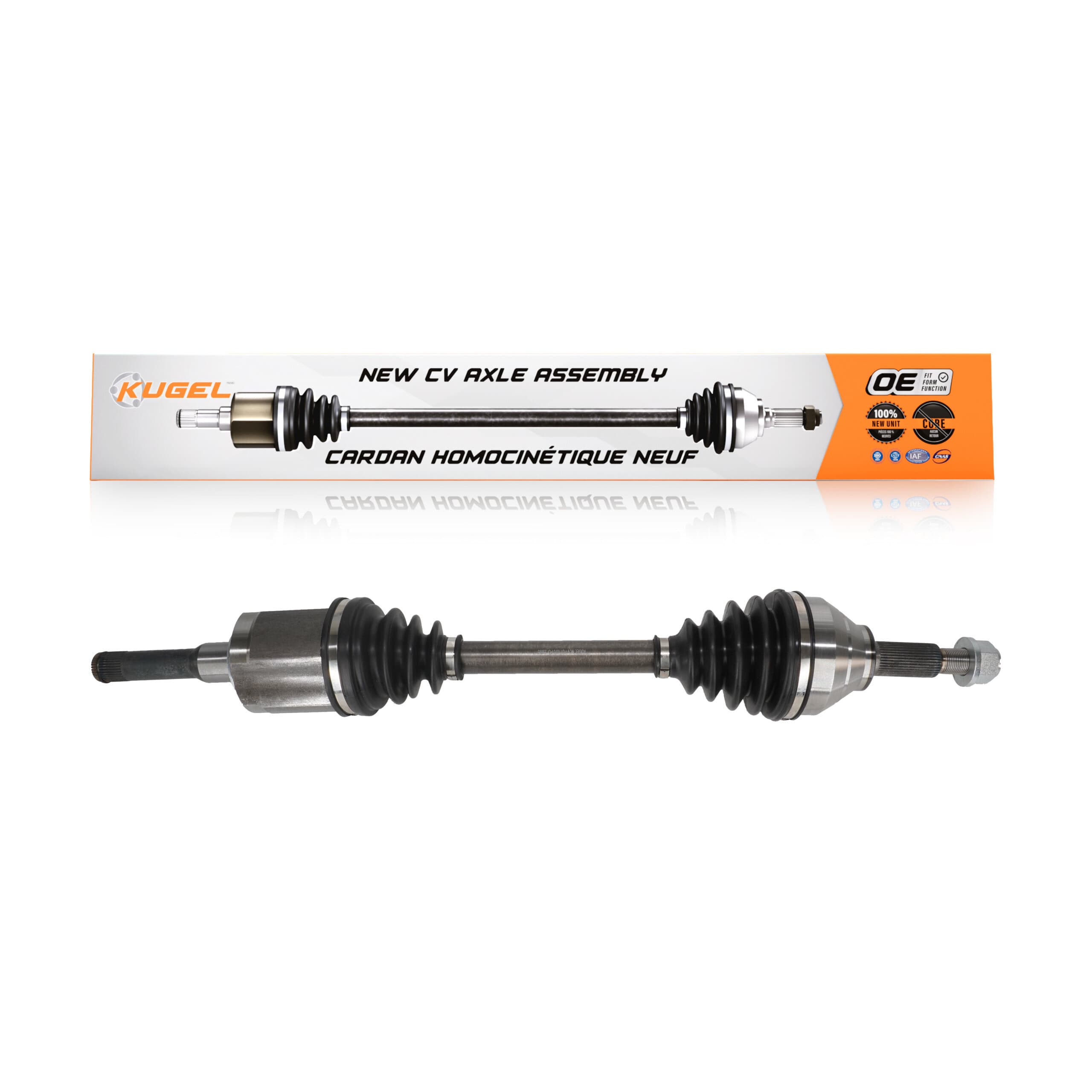 Kugel - NCV-FD11070 - Front Left CV Axle Shaft image 1