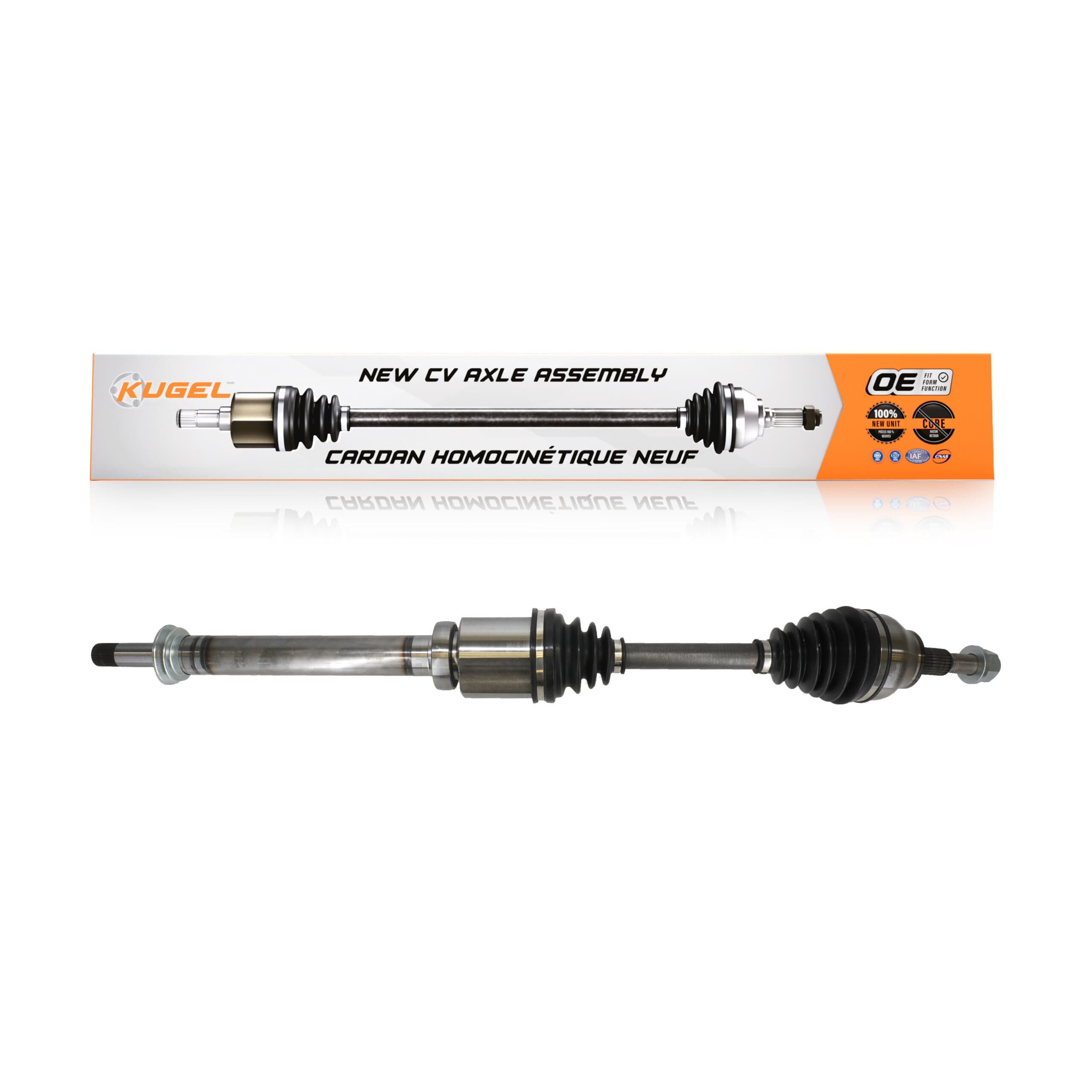 Kugel - NCV-FD11090 - Front Right CV Axle Shaft image 1