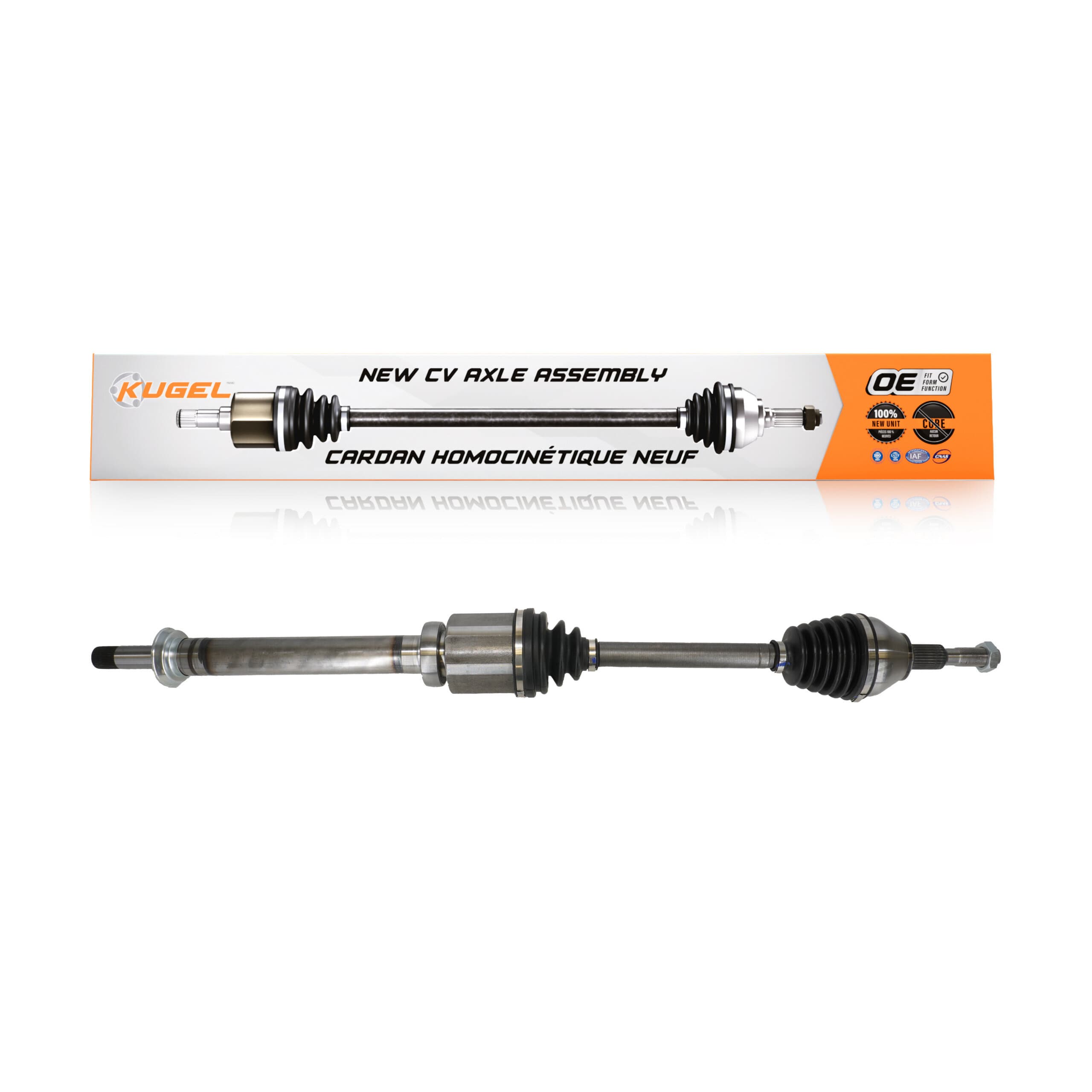 Kugel - NCV-FD11118 - Front Right CV Axle Shaft image 1