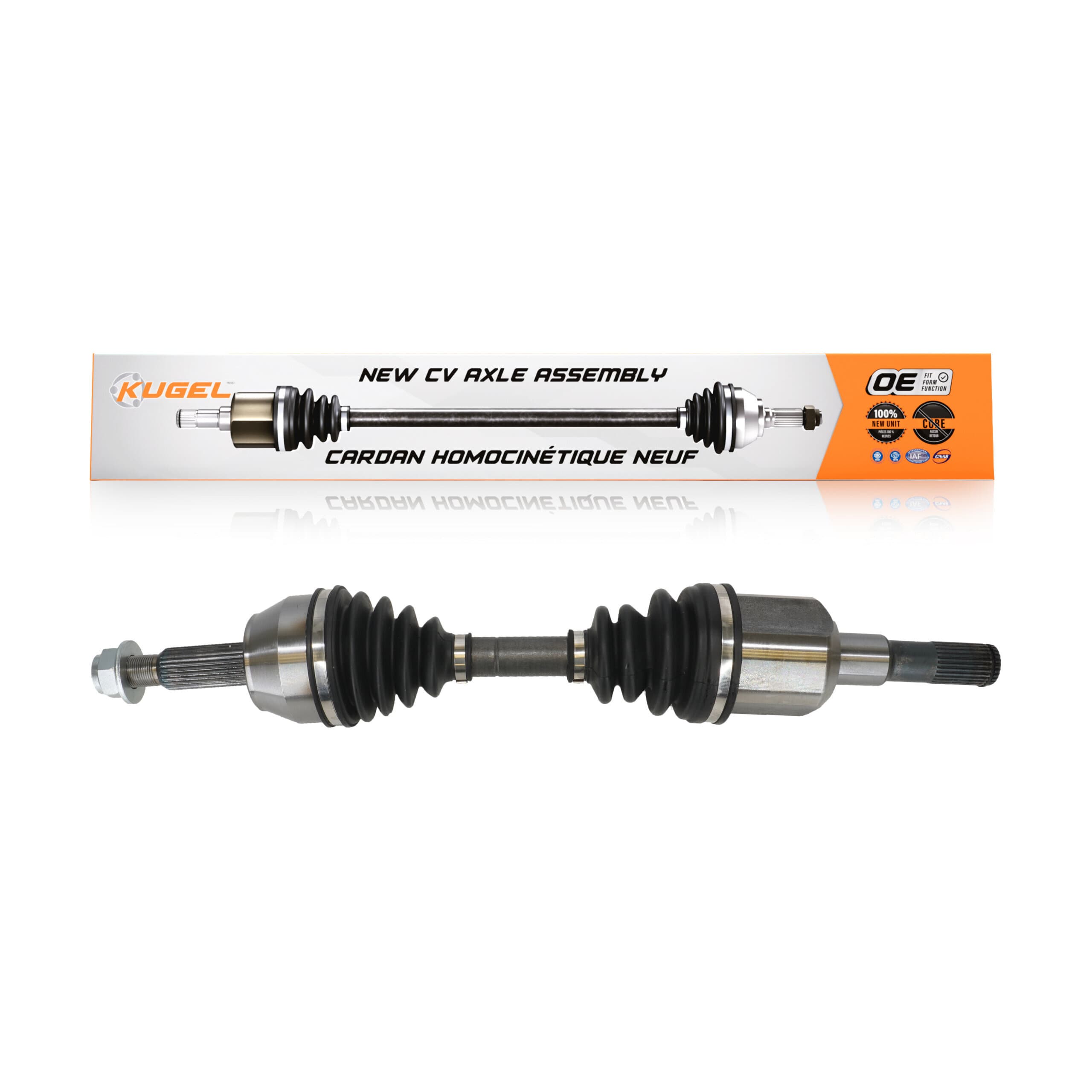 Kugel - NCV-FD11151 - Front Left CV Axle Shaft image 1