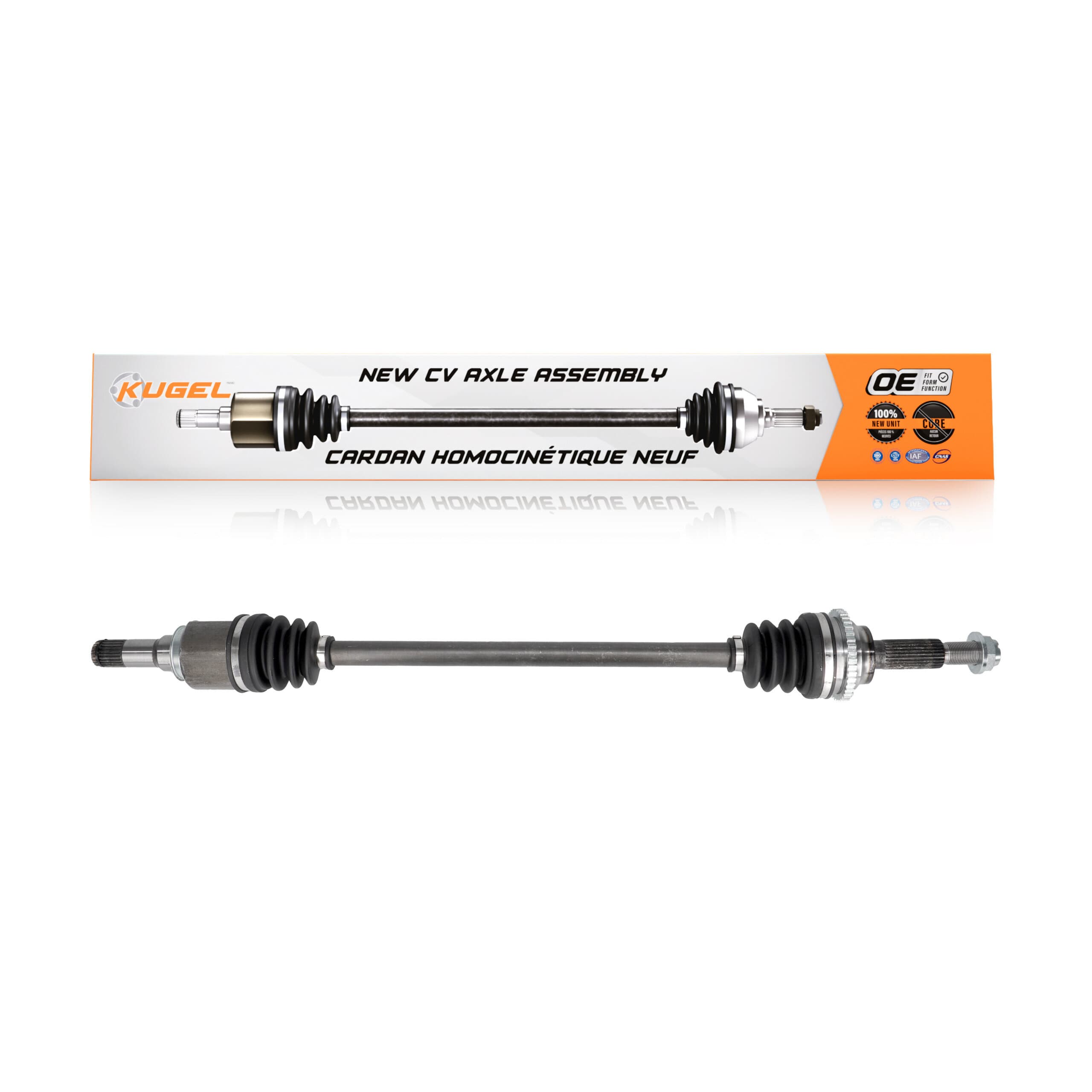 Kugel - NCV-FD11163 - Rear Right CV Axle Shaft image 1