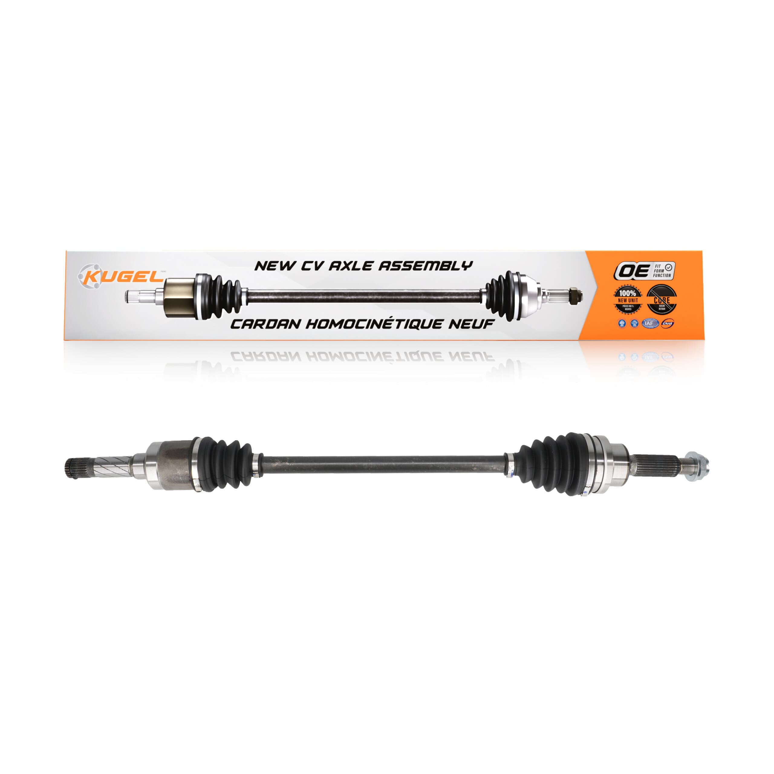 Kugel - NCV-FD11168 - Rear Right CV Axle Shaft image 1