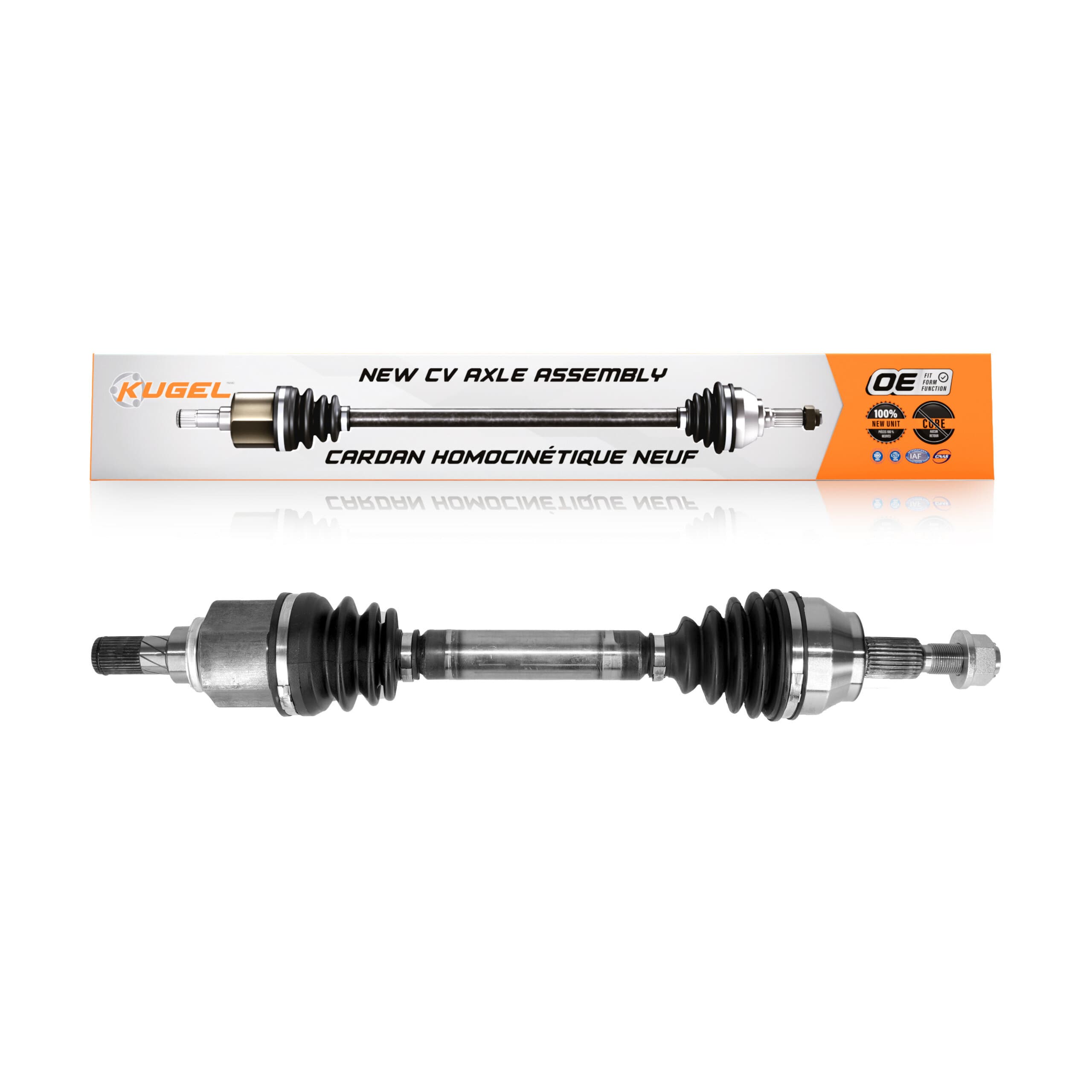 Kugel - NCV-FD11182 - Front Left CV Axle Shaft image 1