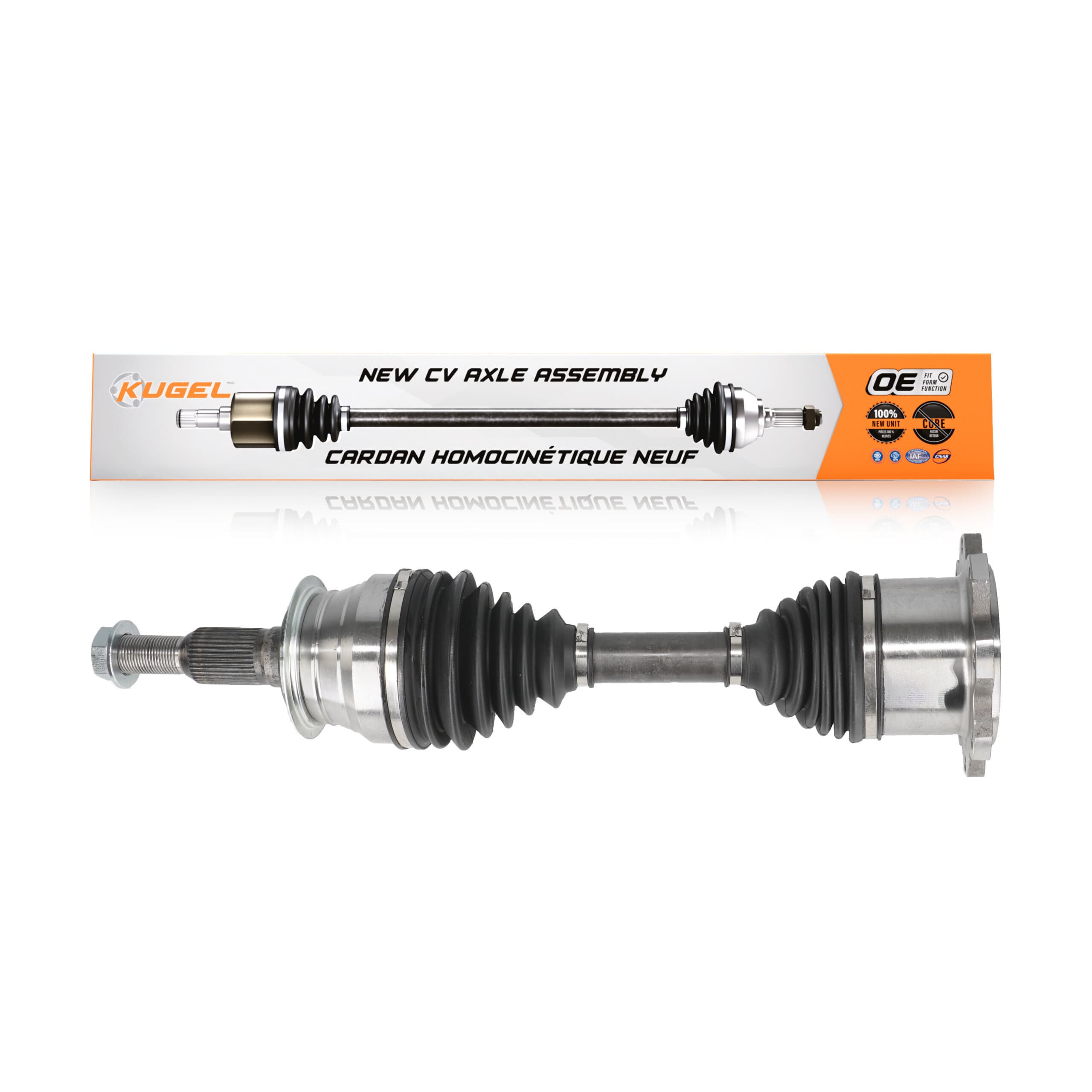 Kugel - NCV-GM10017HD - Front CV Axle Shaft image 1