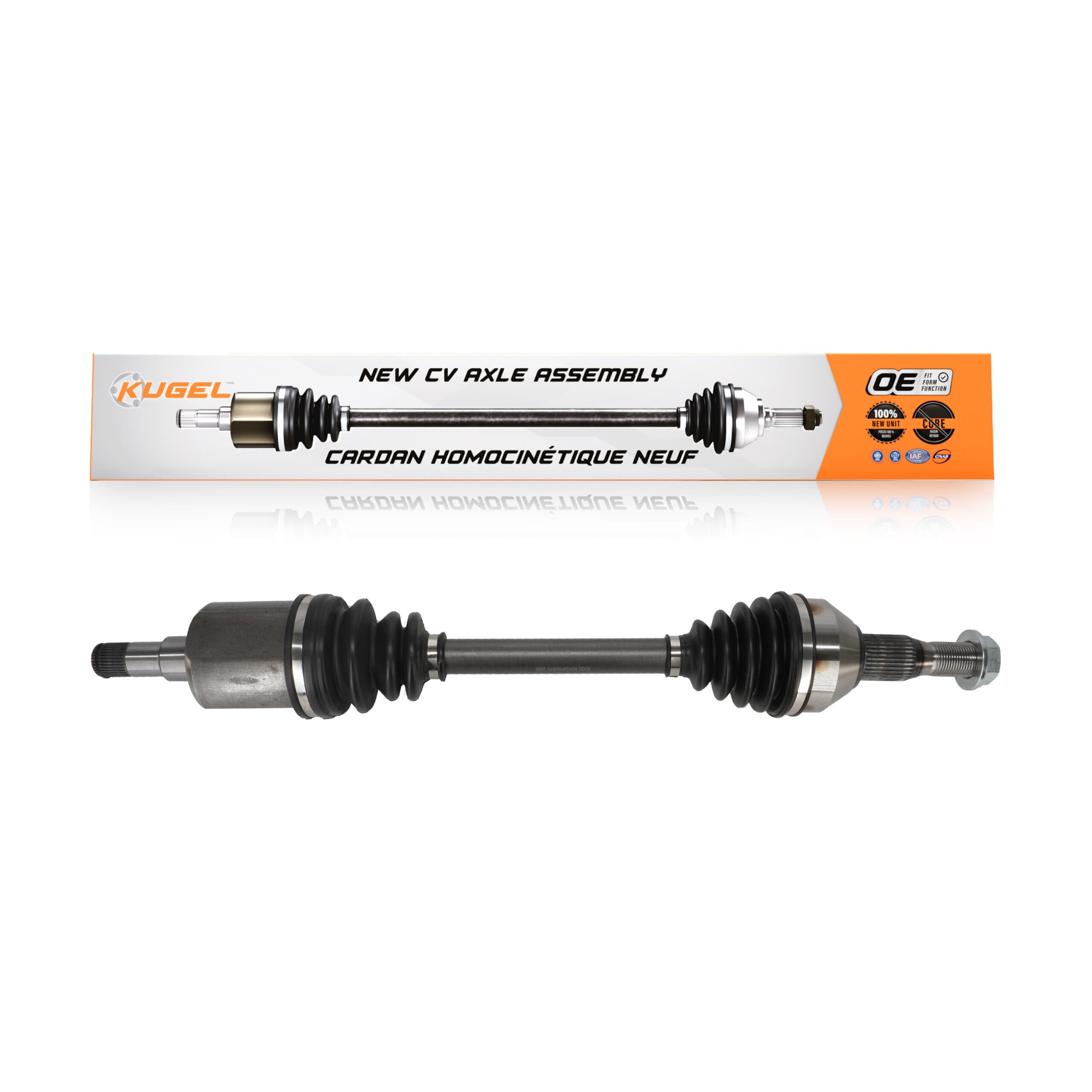 Kugel - NCV-GM10028 - Front Right CV Axle Shaft image 1