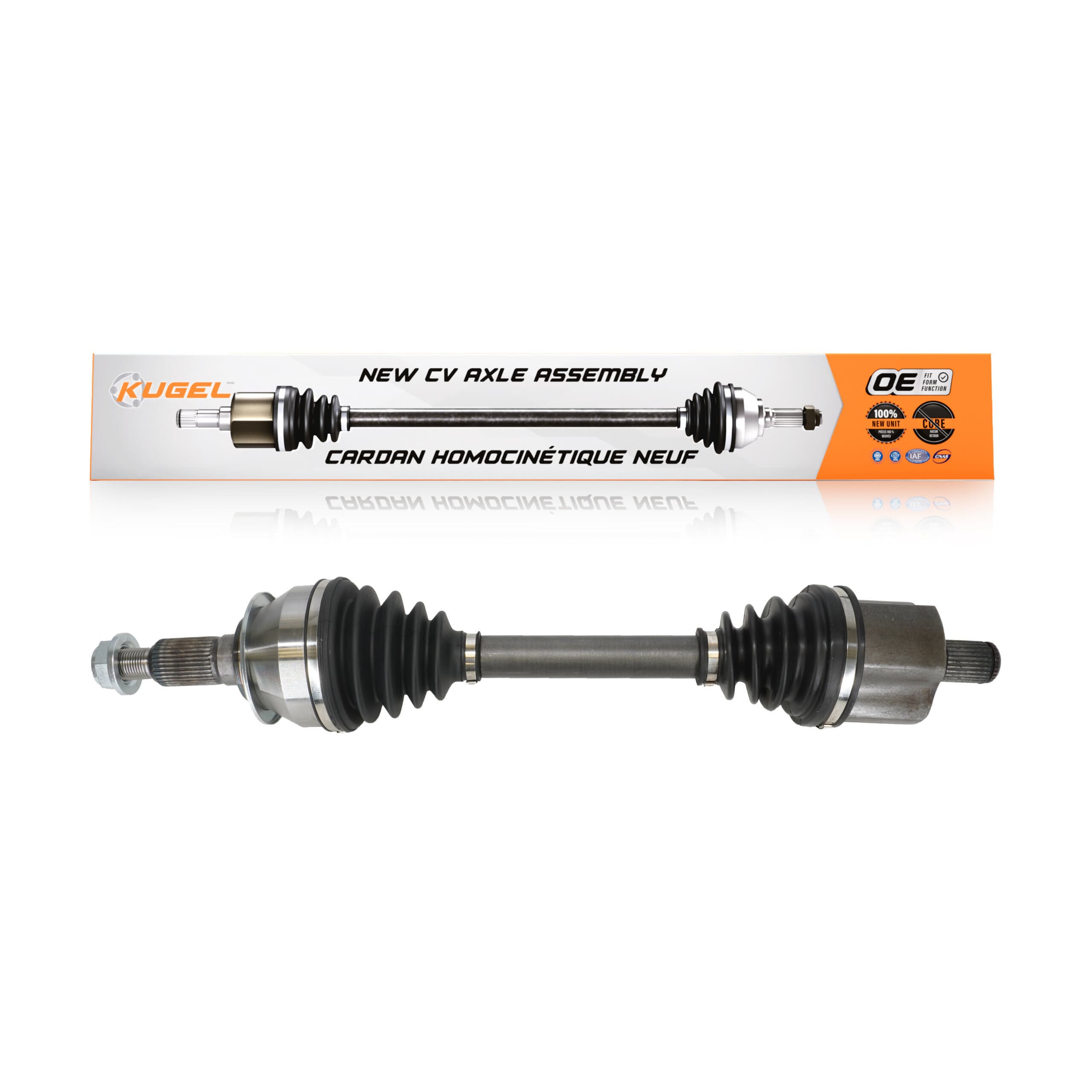 Kugel - NCV-GM10137 - Front Right CV Axle Shaft image 1
