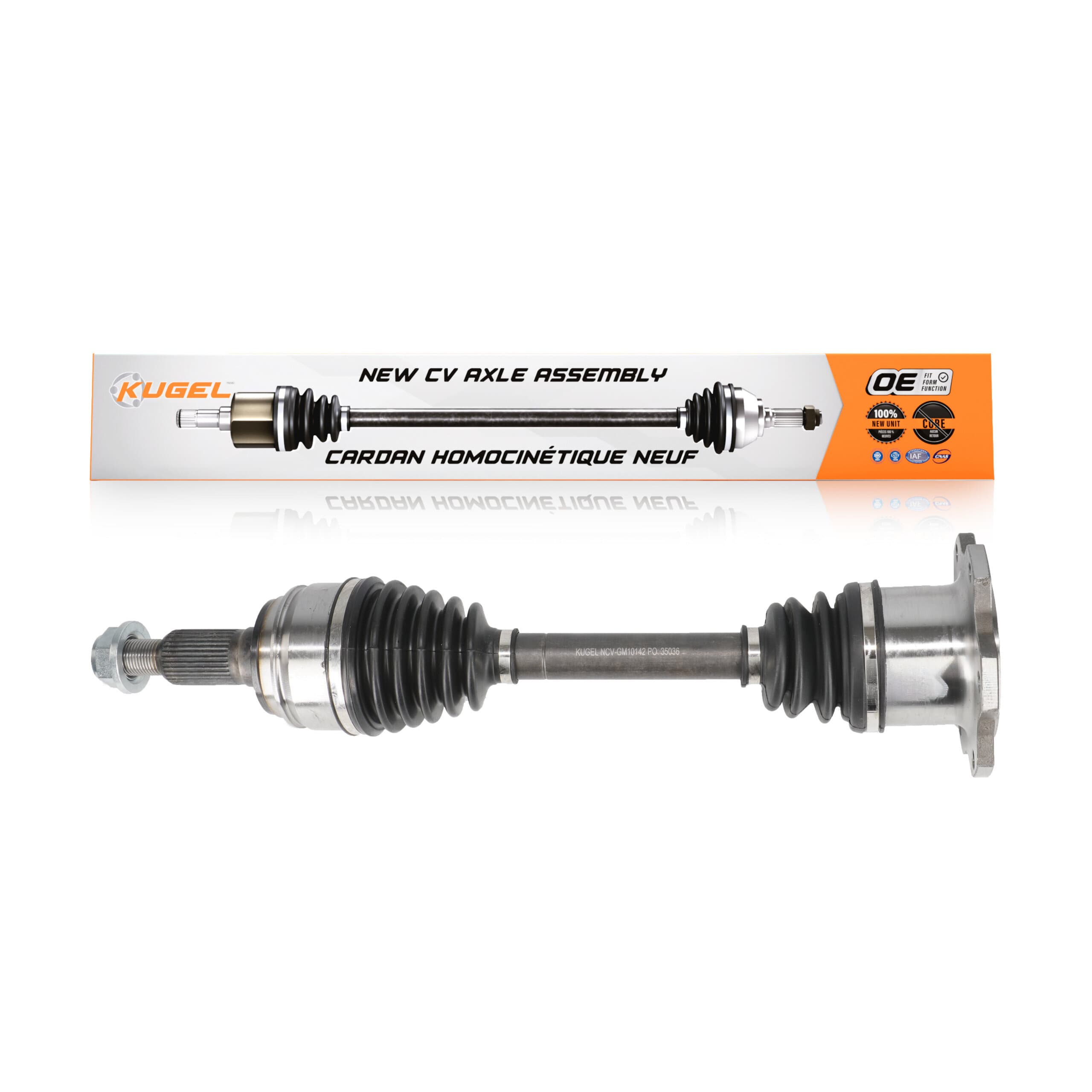 Kugel - NCV-GM10142 - Front Left CV Axle Shaft image 1