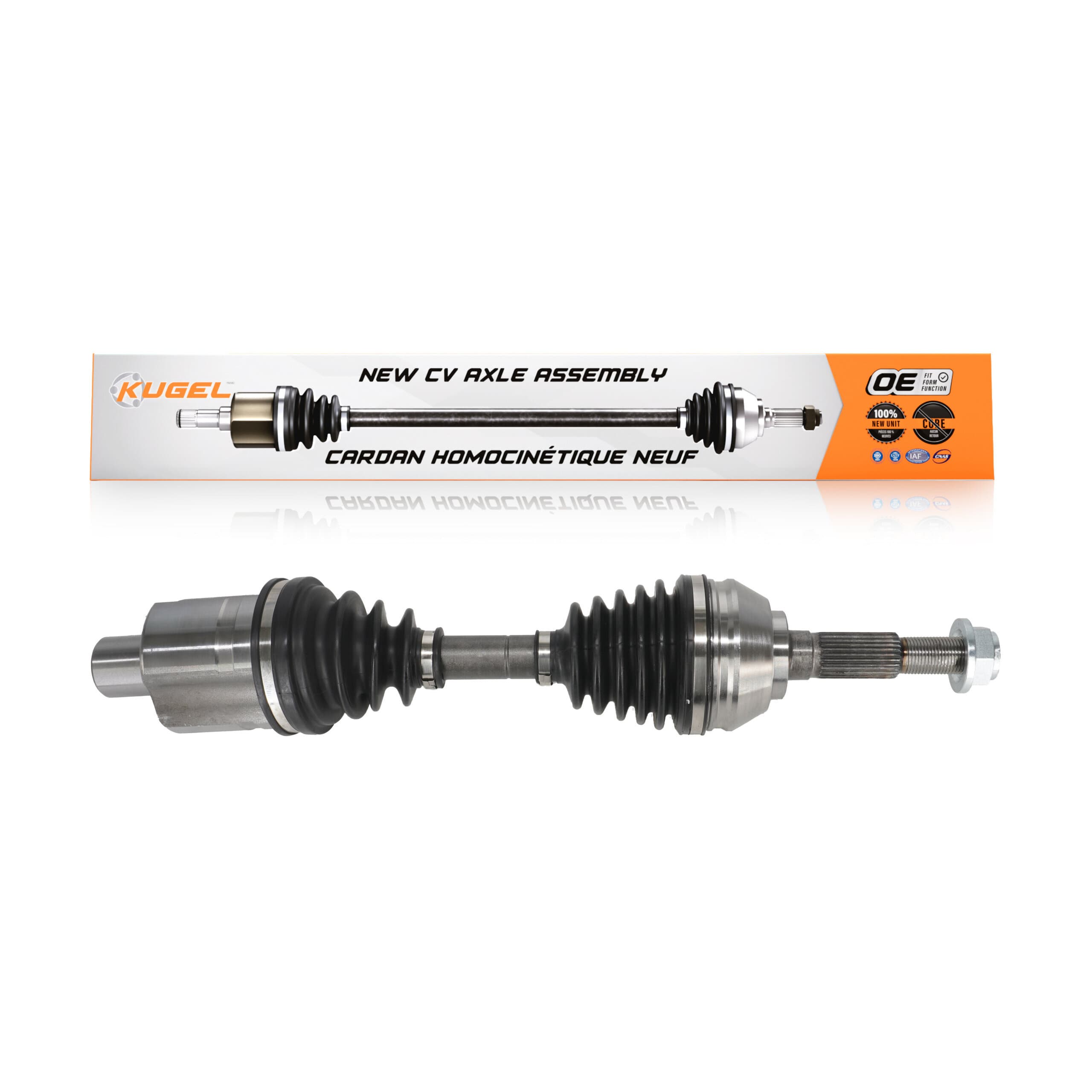 Kugel - NCV-GM10204 - Front Right CV Axle Shaft image 1