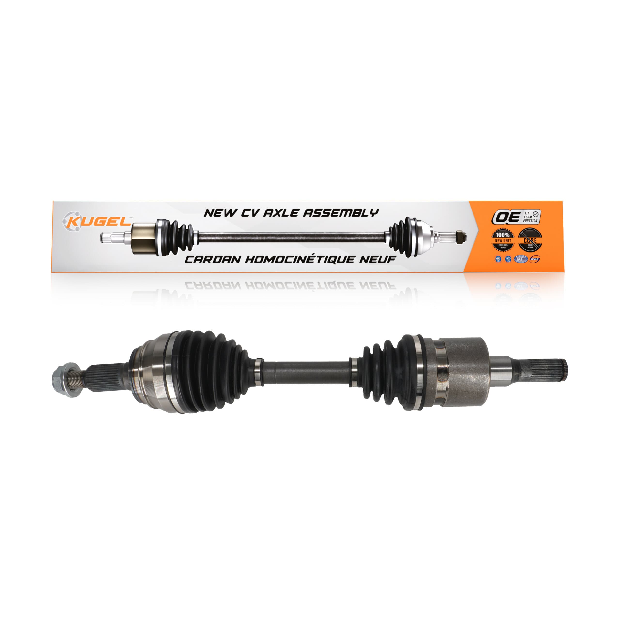 Kugel - NCV-GM10244 - Front Left CV Axle Shaft image 1