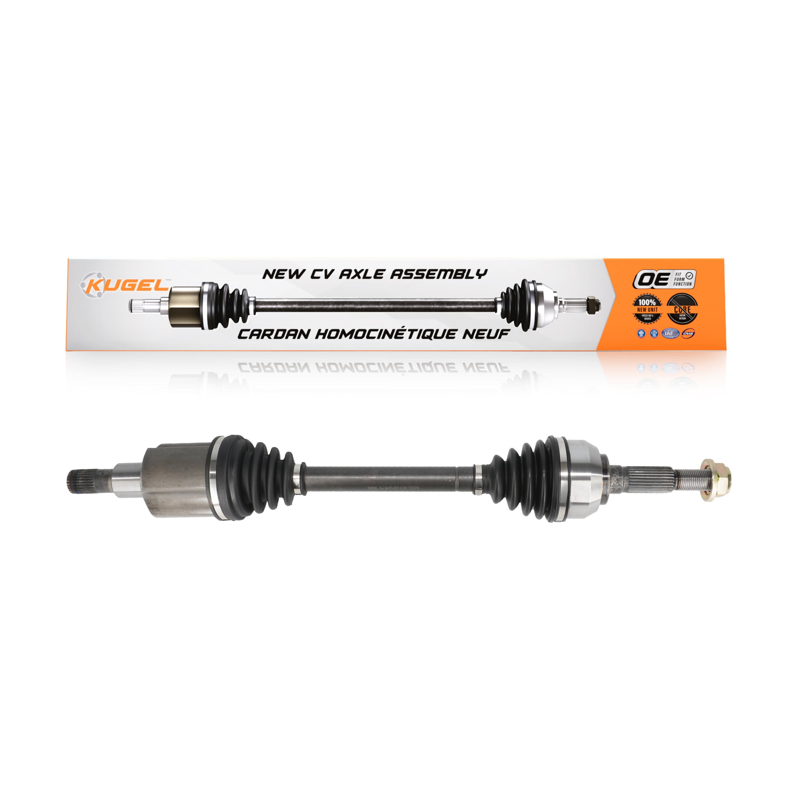 Kugel - NCV-GM10248 - Front Right CV Axle Shaft image 1